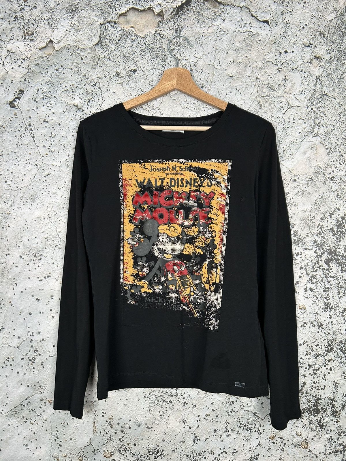 Iceberg Vintage Mickey Mouse Iceberg Disney Longsleeve Archive 90s Size US S / EU 44-46 / 1 - 1 Thumbnail