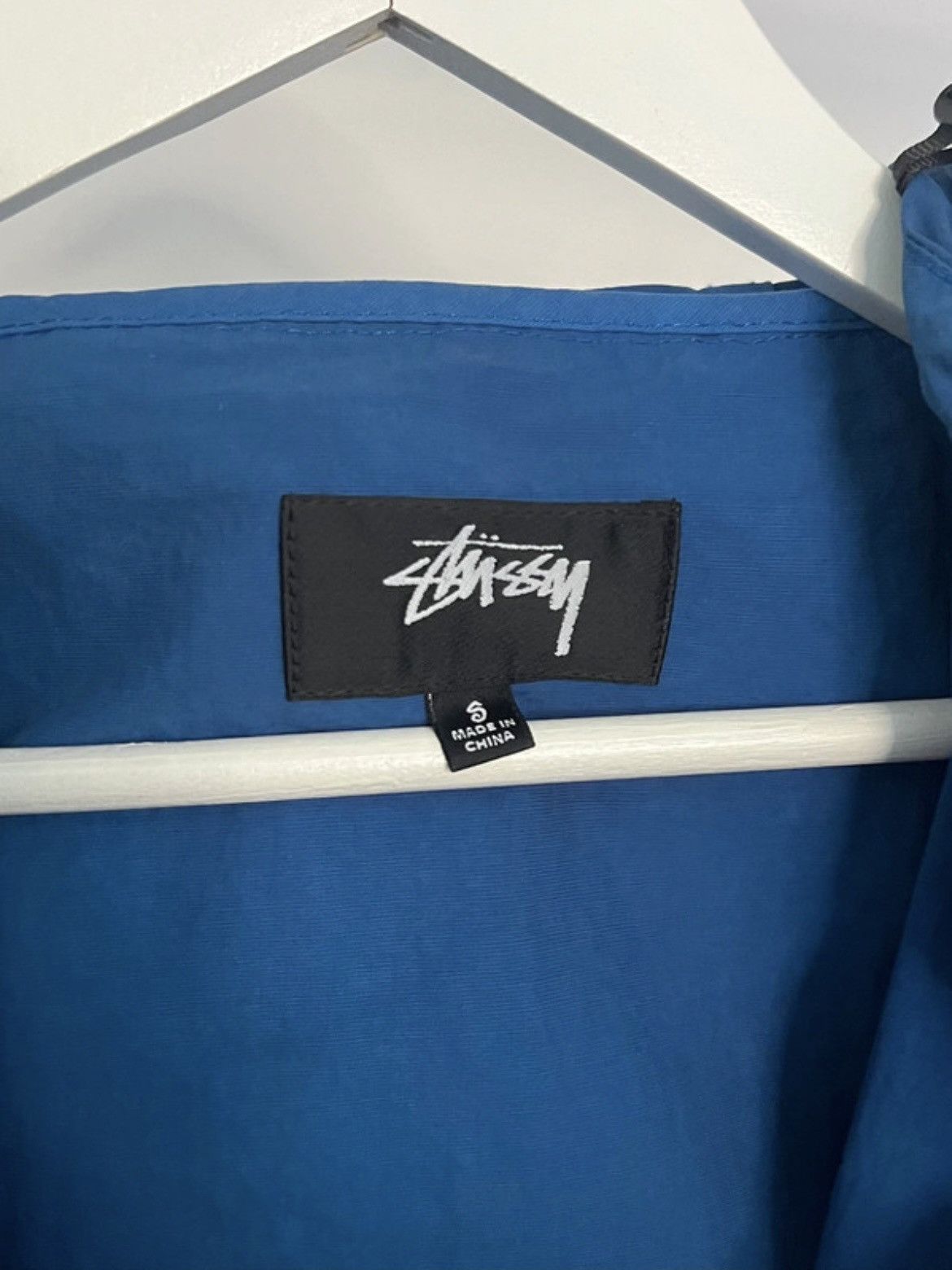 Stussy Stussy Shell Jacket Windbreaker Blue S Size US S / EU 44-46 / 1 - 4 Thumbnail
