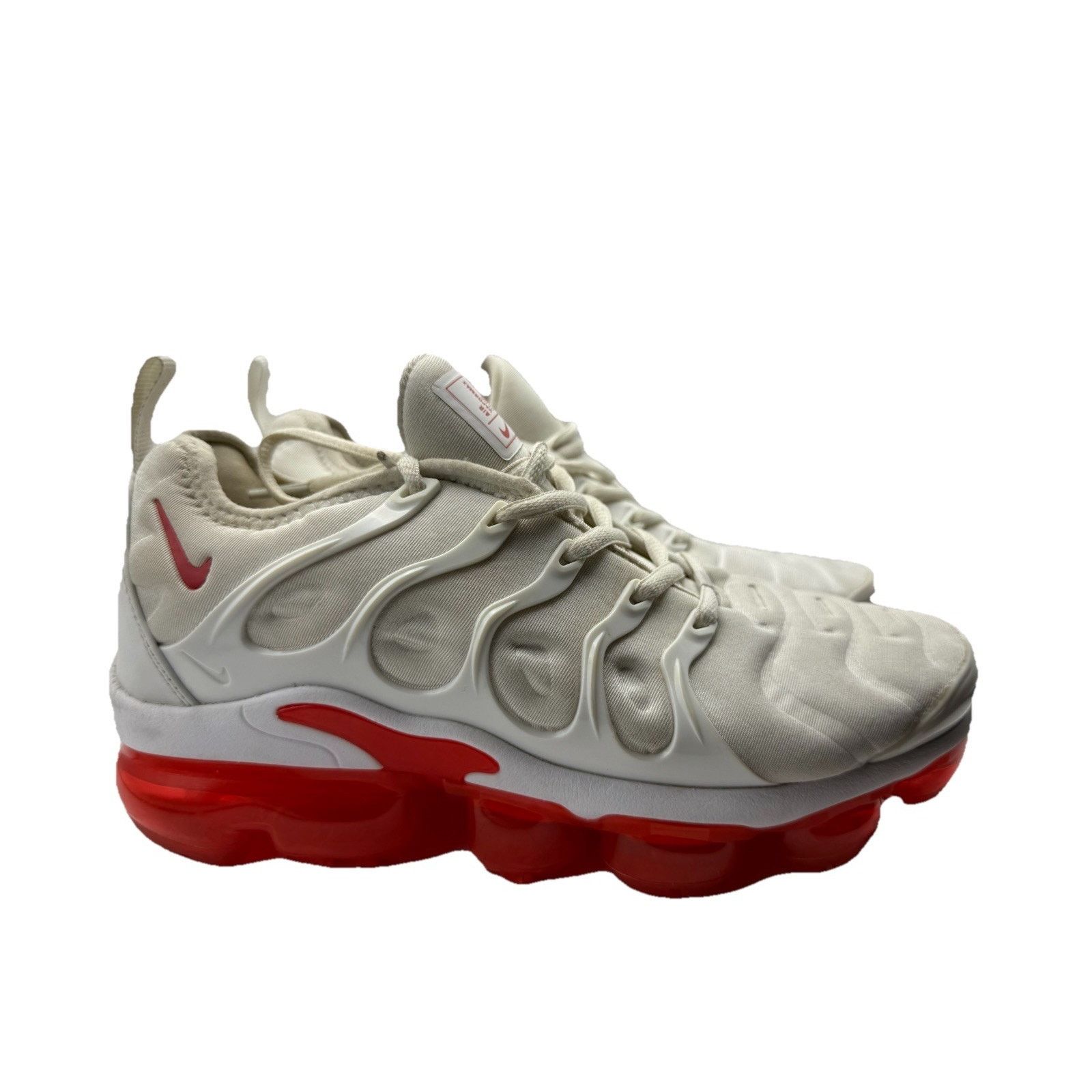 Nike Nike Air Vapormax Plus Mens 8 White University Red Sneakers Size US 8 / EU 41 - 1 Thumbnail