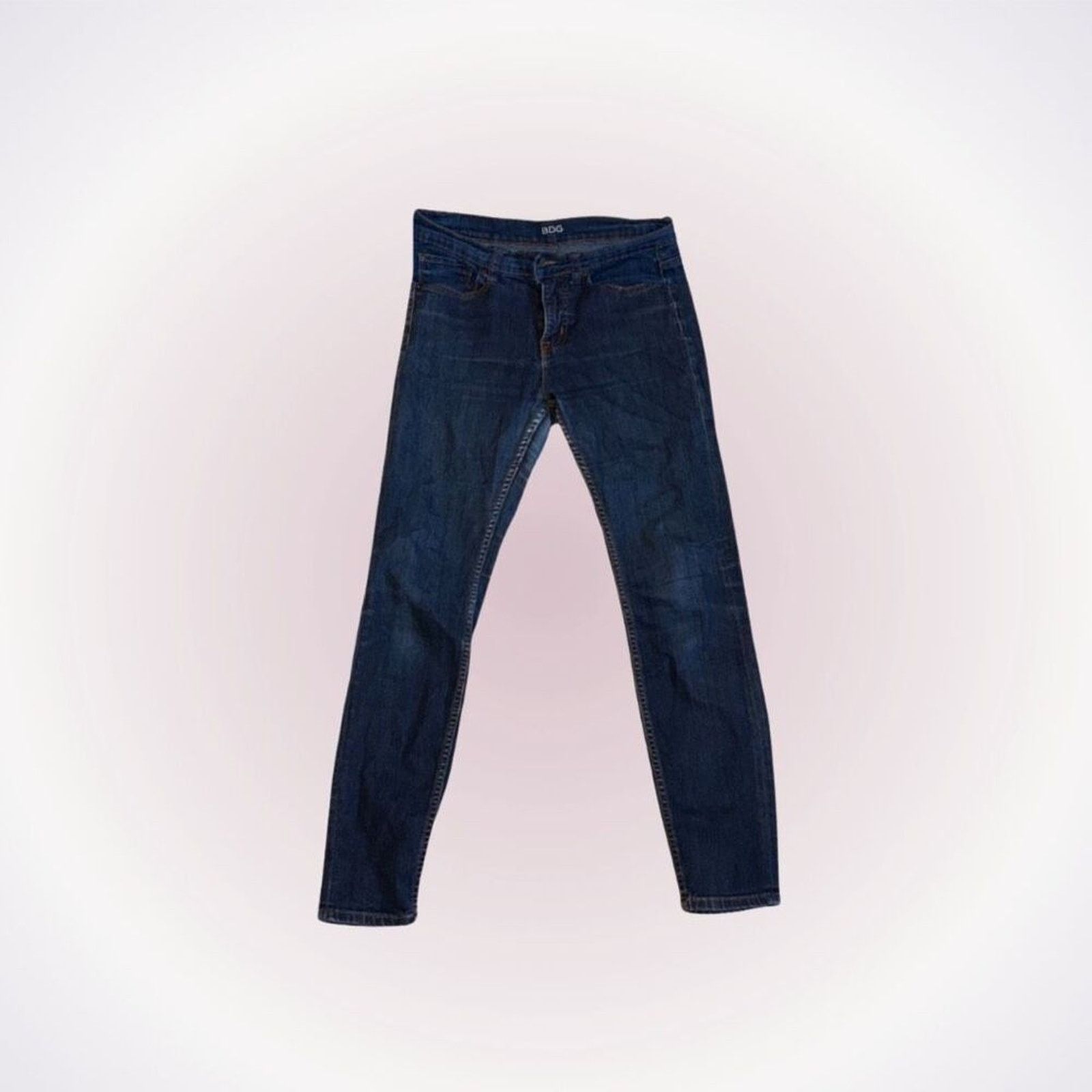 Bdg BDG Cigarette High Rise Denim Jeans | Sz 28 Size 28" / US 6 / IT 42 - 1 Thumbnail