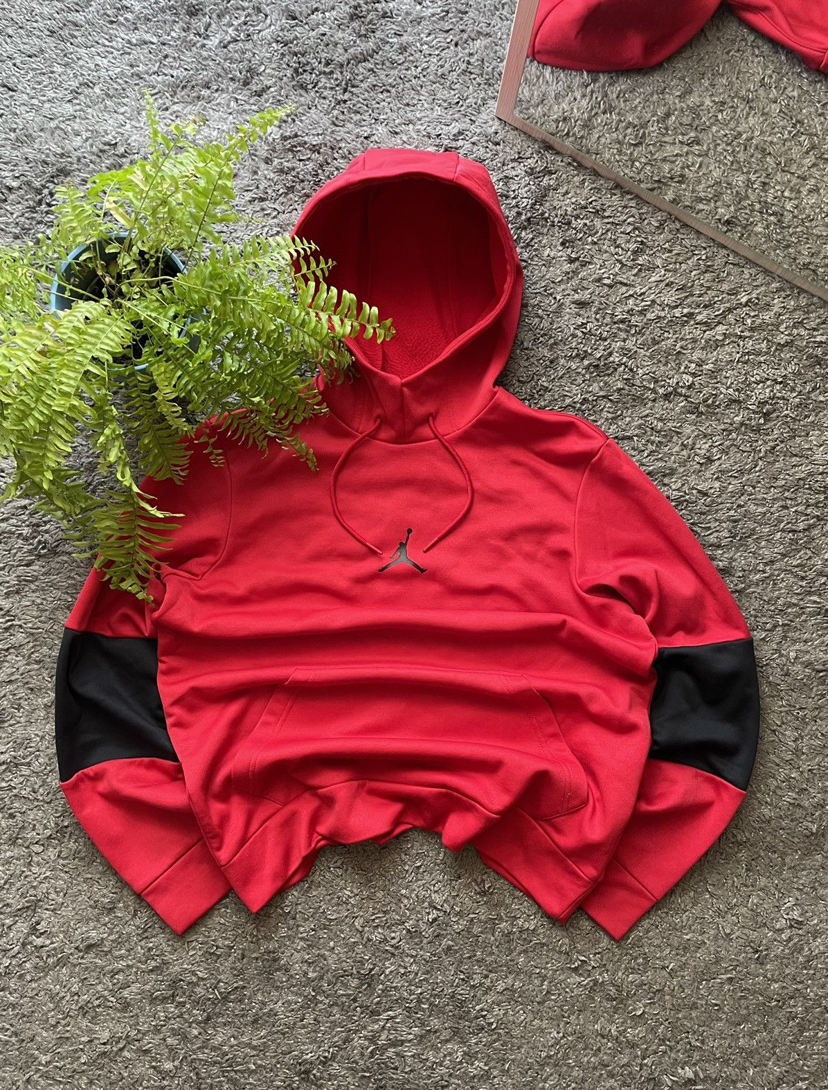 Jordan Brand × Vintage Jordan Hoodie Streetwear Vintage Logo Rare Nike Size US M / EU 48-50 / 2 - 1 Thumbnail