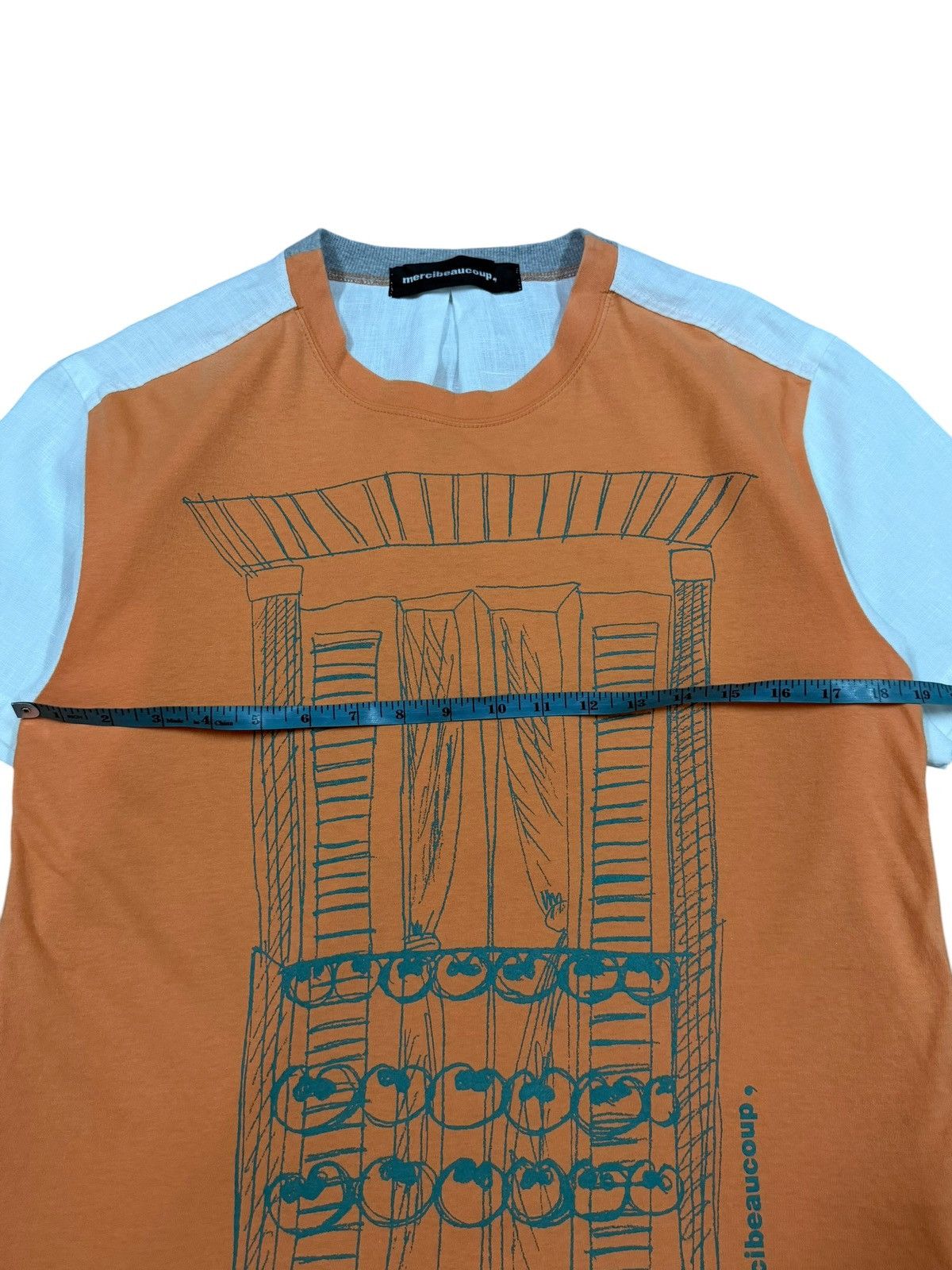 mercibeaucoup Mercibeaucoup,Miyake Design Hybrid Linen Cotton Tee Size US M / EU 48-50 / 2 - 7 Thumbnail