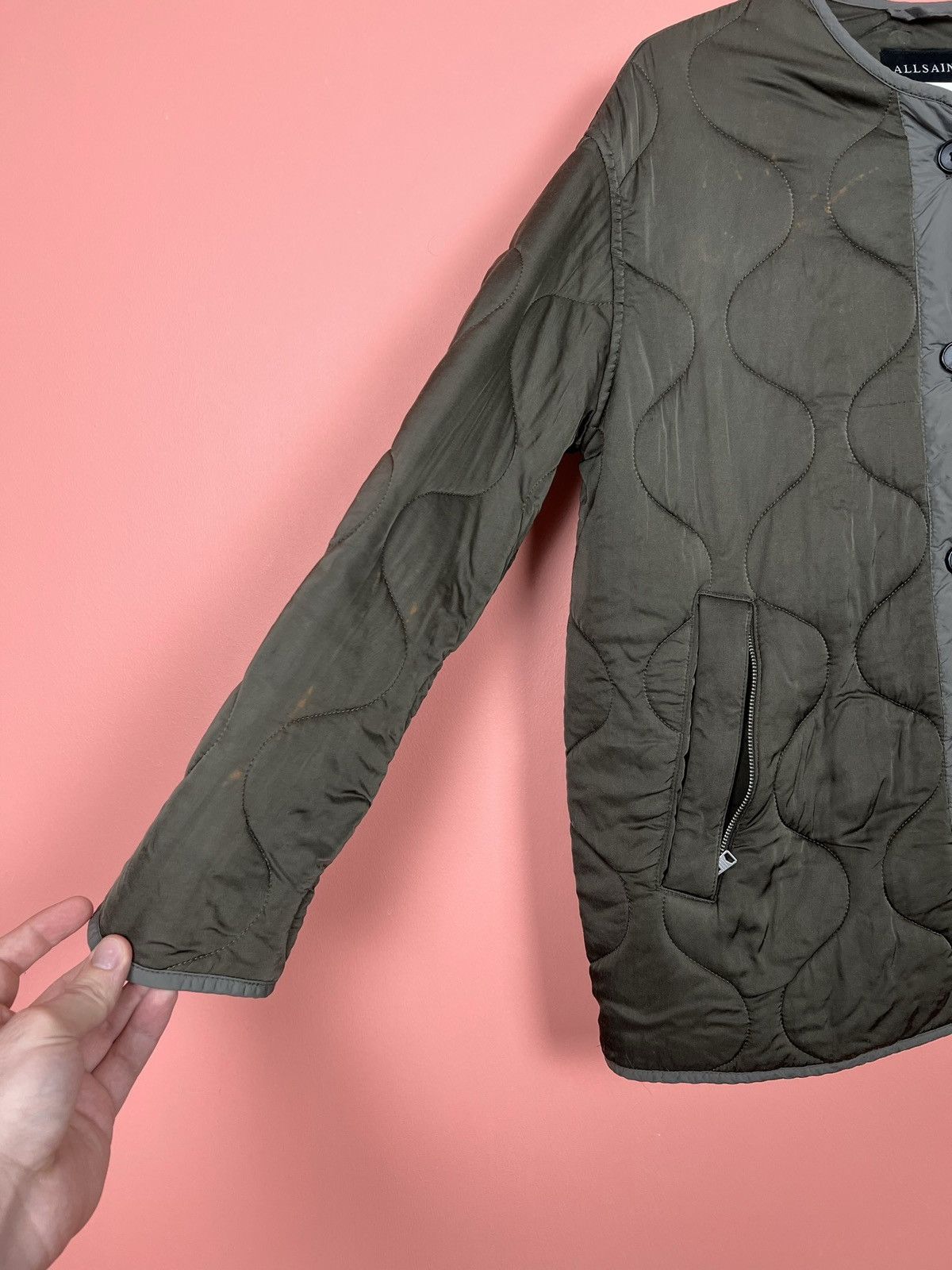 Allsaints Allsaints military jacket casual streetwear khaki Size US S / EU 44-46 / 1 - 8 Thumbnail