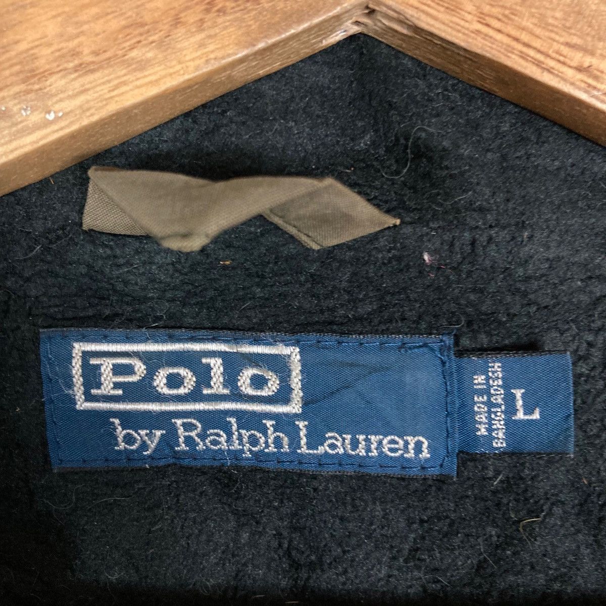 Vintage Polo by Ralph Lauren Snap Button Hidden Zipper