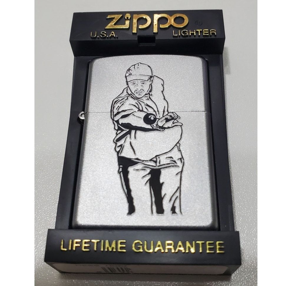 Zippo Vintage Zippo Lighter – Baseball Coach – 2004 NIB Size ONE SIZE - 1 Thumbnail