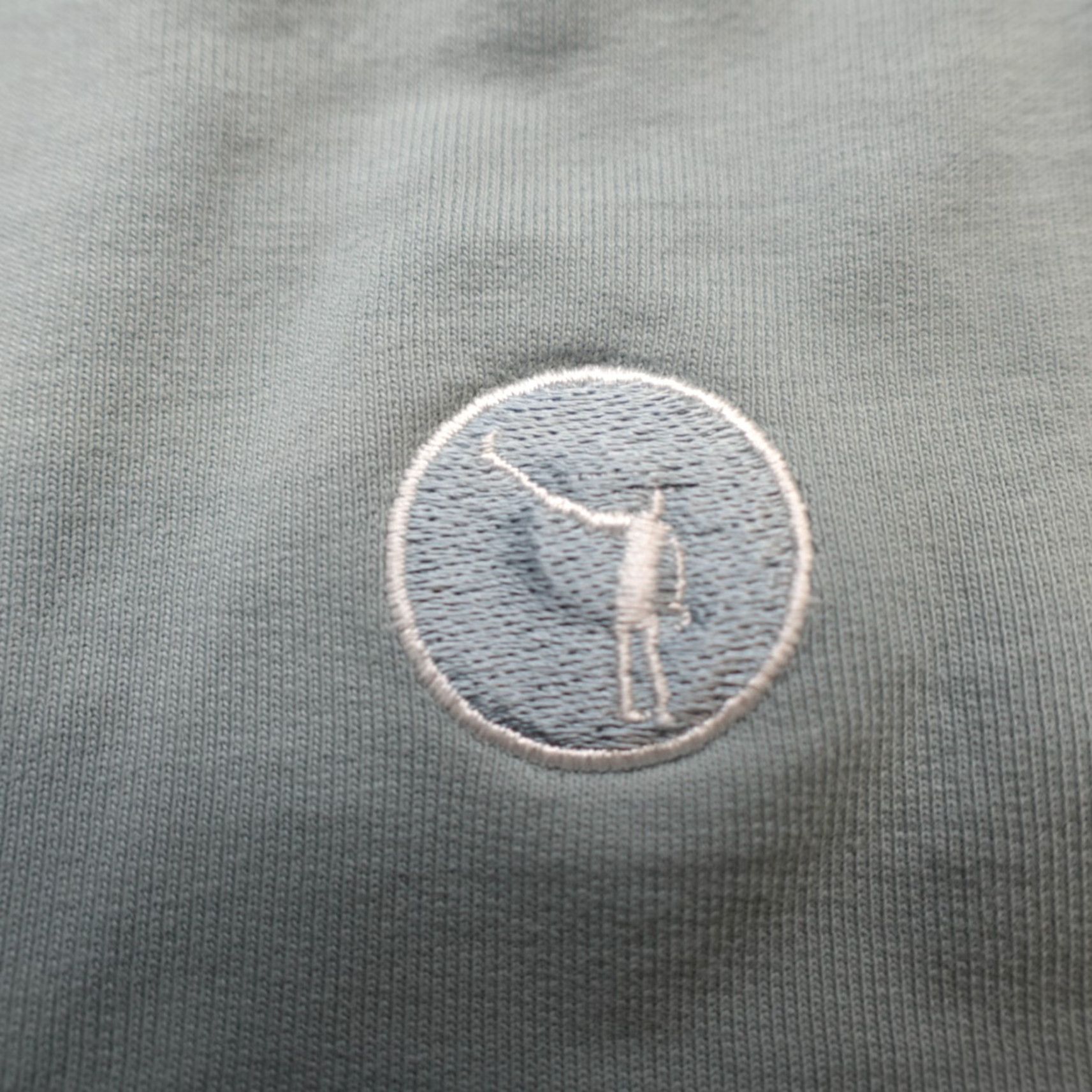 Vintage Criquet Pullover Sweater S Blue Teal Embroidered 1/4 Zip Long Sleeve Casual Men shirt Size US S / EU 44-46 / 1 - 2 Thumbnail