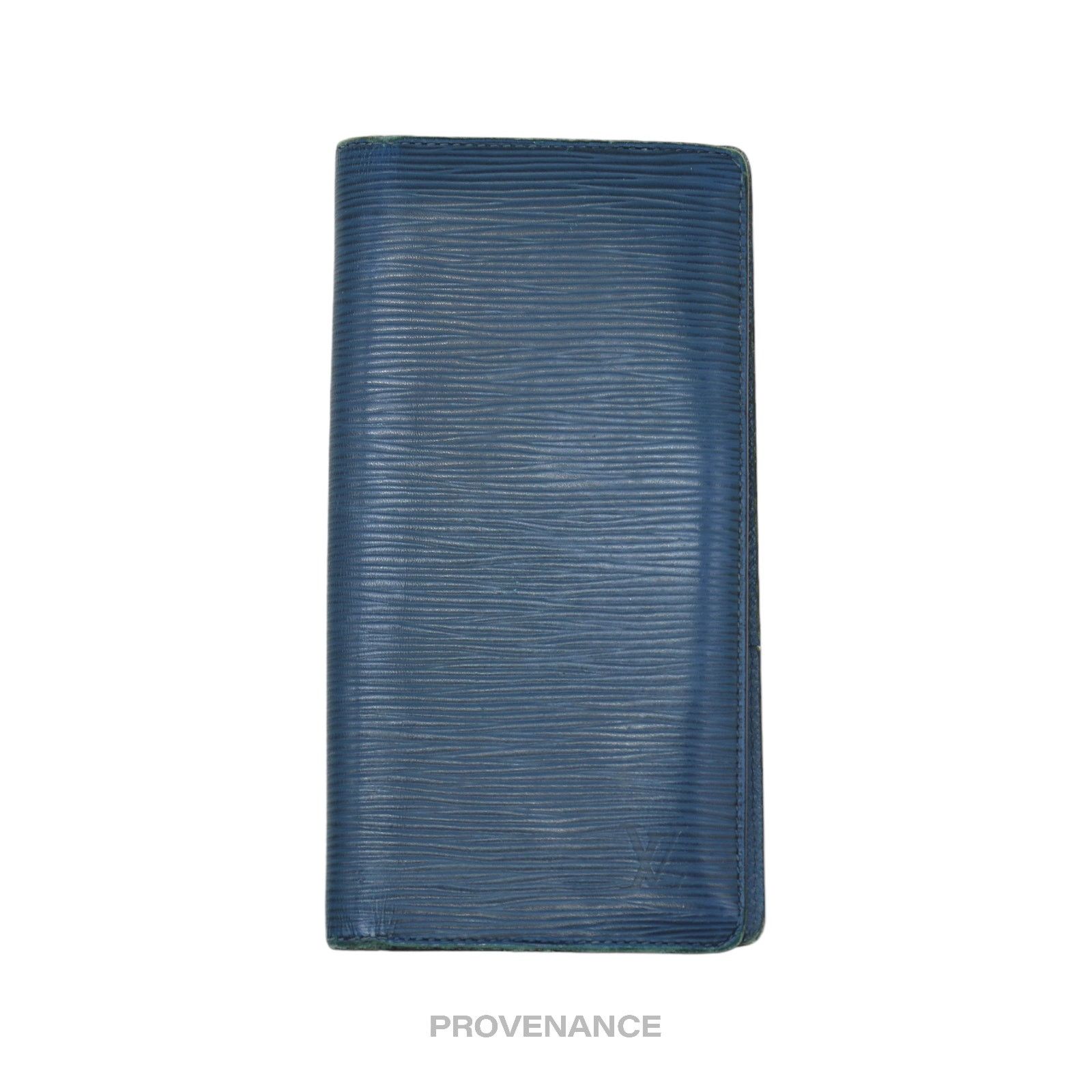 Louis Vuitton 🔴 Louis Vuitton Brazza Long Wallet - Blue Epi Leather Size ONE SIZE - 2 Thumbnail