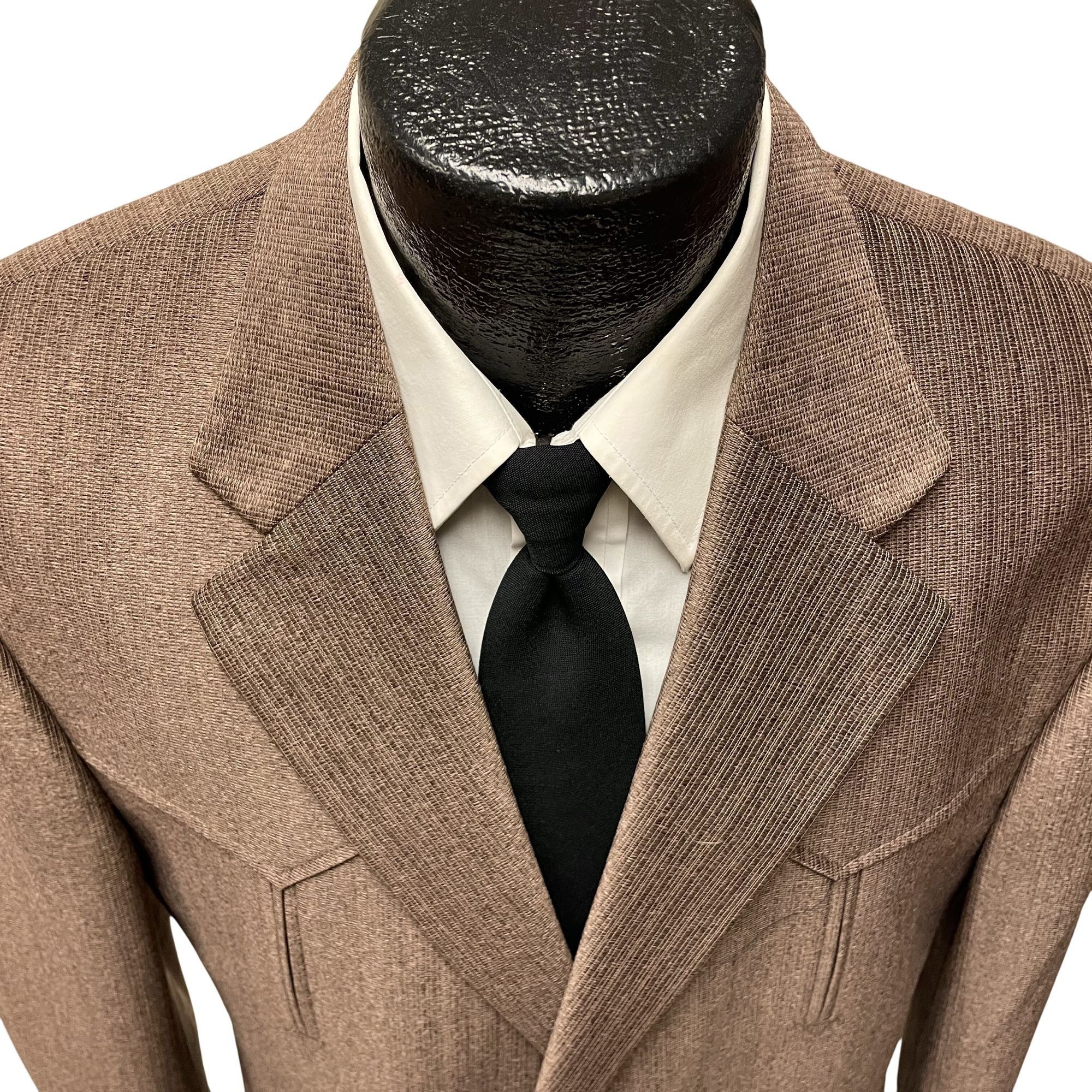 Other NOS New Vtg Daneli SHARKSKIN Western ROCKABILLY Sport Coat Size 44R - 2 Thumbnail