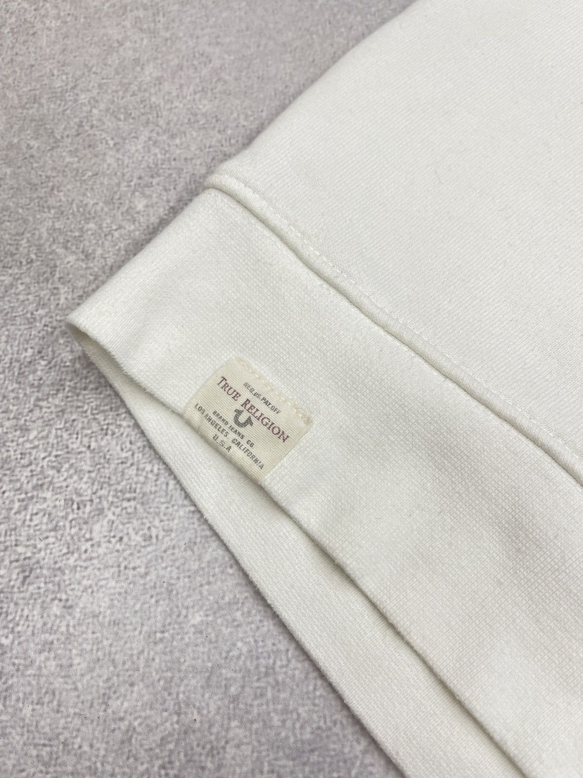 True Religion Mens True Religion Crewneck Sweatshirt White Y2K Size US M / EU 48-50 / 2 - 6 Thumbnail