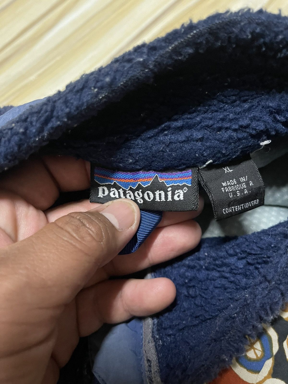 Patagonia Vintage Patagonia Fur Fleece Jacket Made in Usa Size US L / EU 52-54 / 3 - 8 Thumbnail