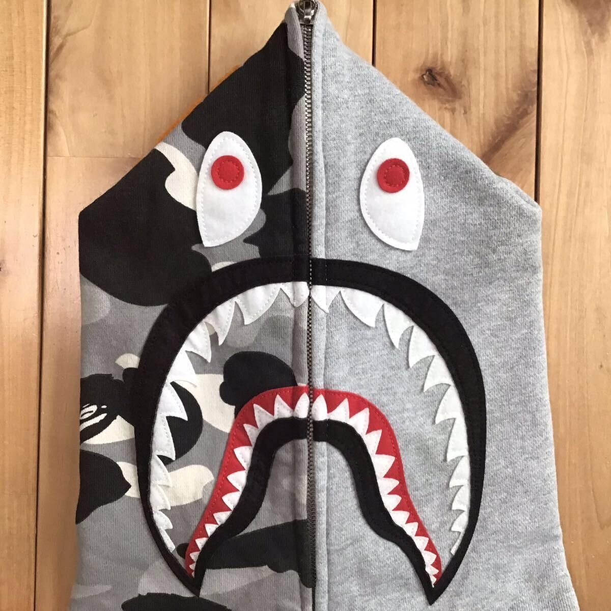 Bape × Nigo 🔥NFS limited🔥 BAPE camo Shark full zip hoodie a bathing ape Size US M / EU 48-50 / 2 - 3 Thumbnail