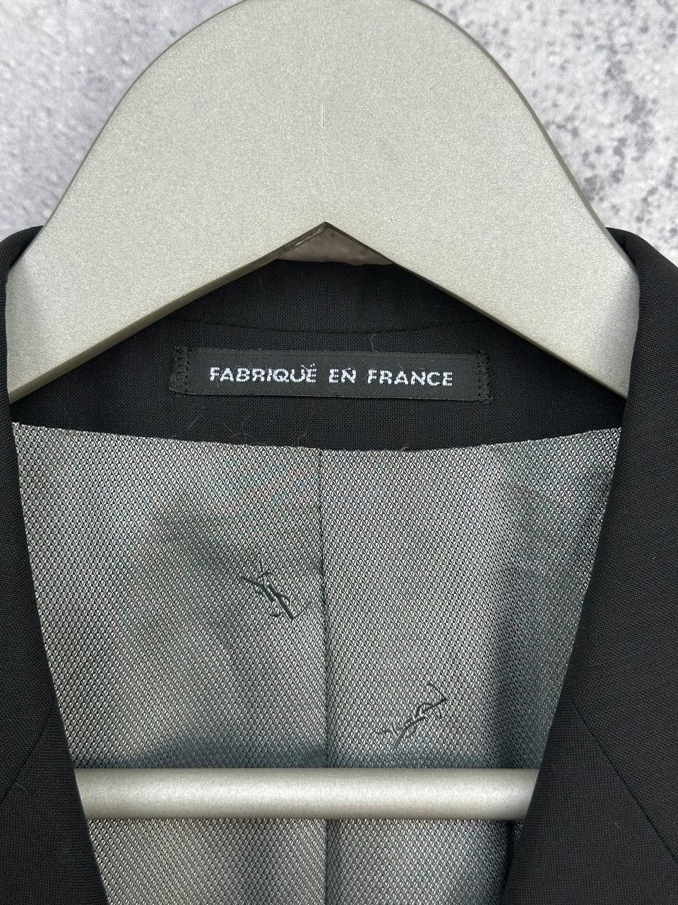Yves Saint Laurent Yves Saint Laurent Pour Homme Black Wool Suit Made in France Size 42R - 18 Thumbnail