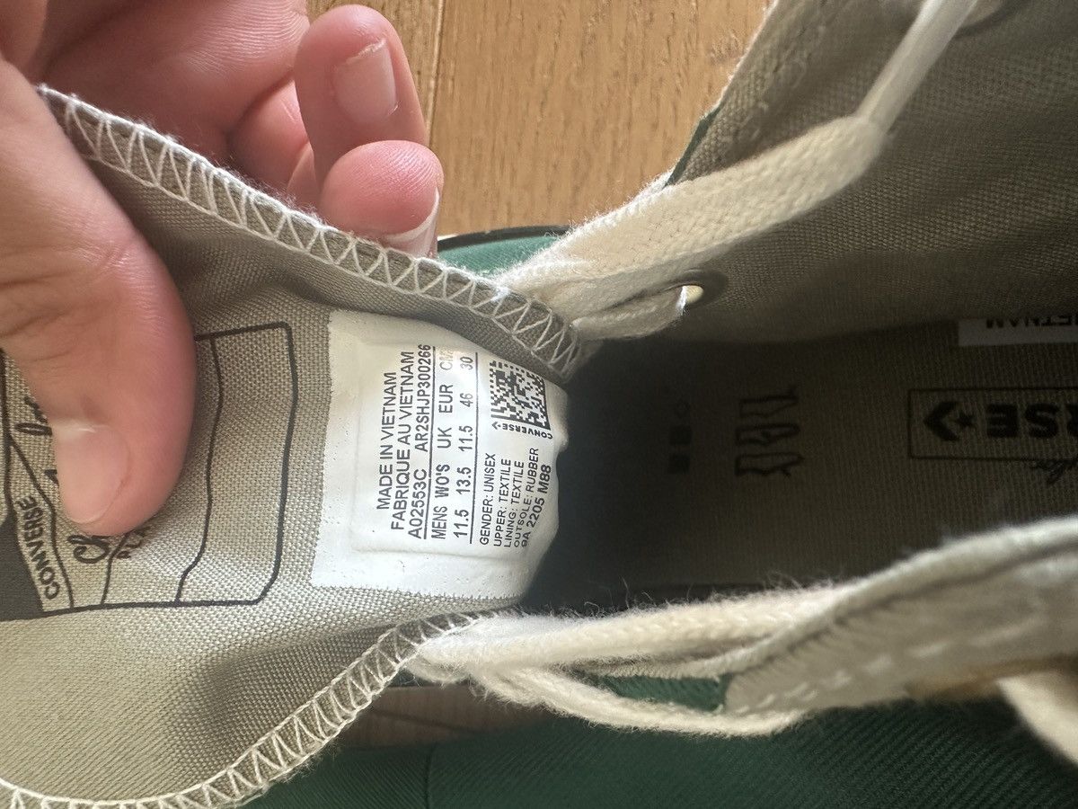 Converse Multi-Color Green Converse. Unworn Size US 11.5 / EU 44-45 - 6 Thumbnail