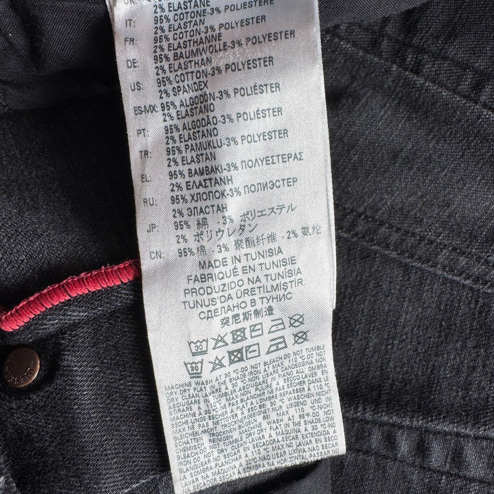 Diesel Diesel Selvedge Vintage Tepphar-X Slim Carrot Jeans 32x32 Size US 32 / EU 48 - 11 Thumbnail