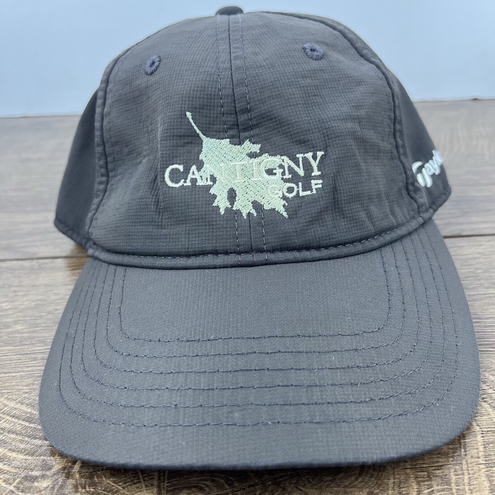 Other Cantingny Golf Hat TaylorMade Gray Adjustable Hat Gray Adult Size ONE SIZE - 2 Thumbnail