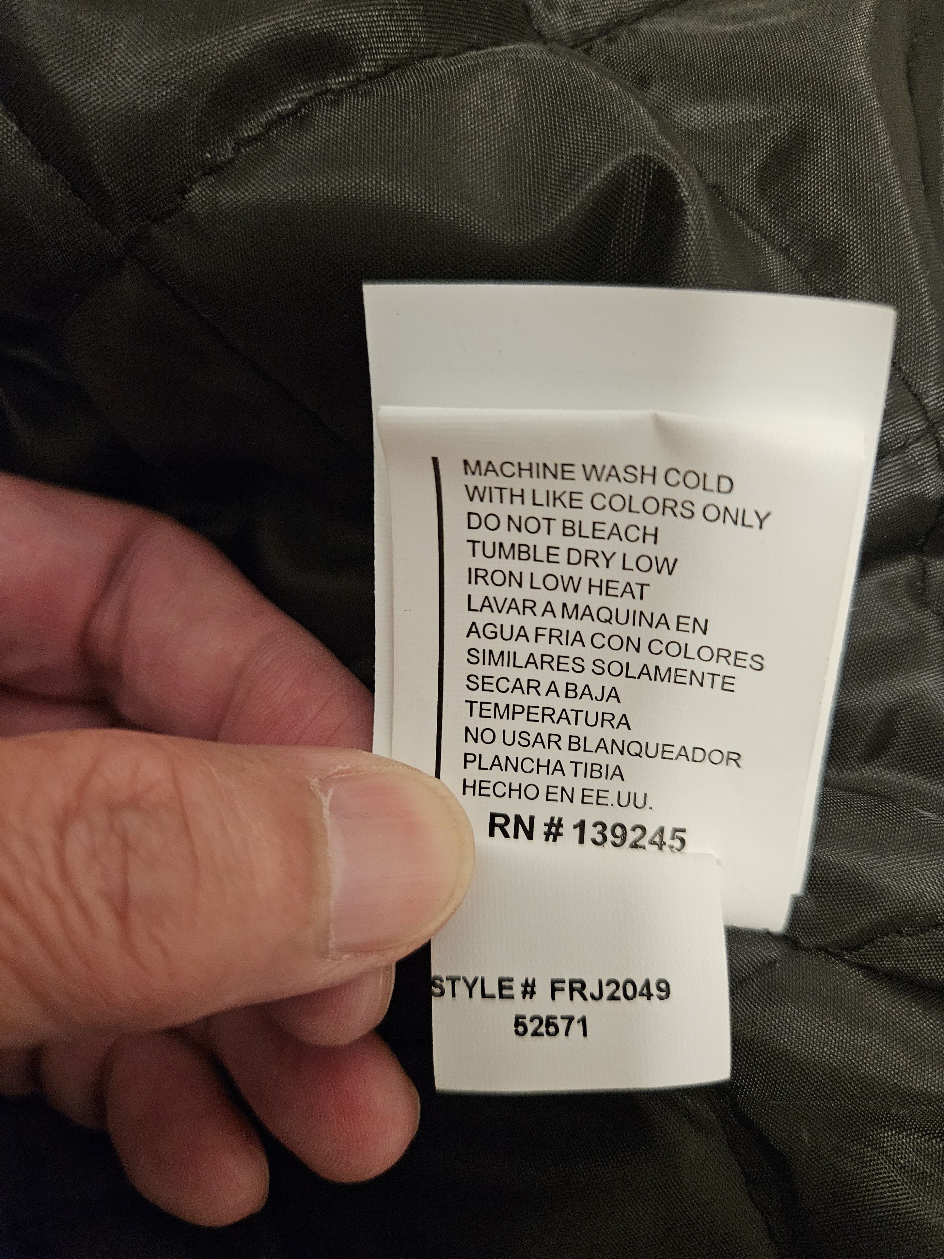 Other FIRST ROW Faux-Leather Biker Jacket Size US L / EU 52-54 / 3 - 12 Thumbnail