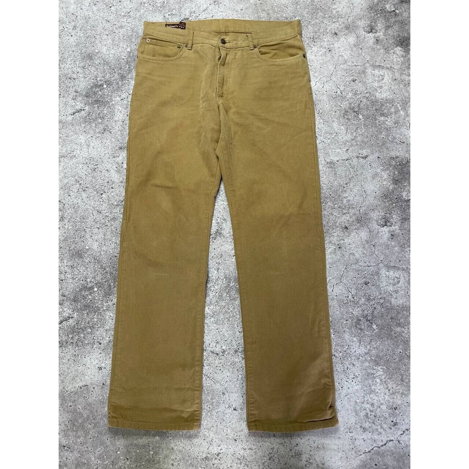 Marlboro Classics × Vintage Vintage Marlboro Classics Brown Cotton Pants Casual Workwear Size US 34 / EU 50 - 1 Thumbnail