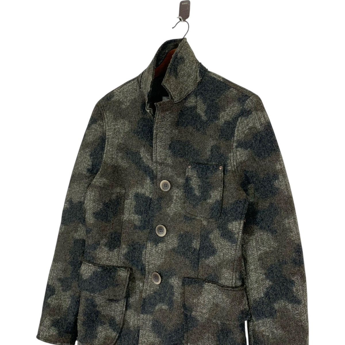 Designer VINTAGE 5 STAR FIVER WOOL COAT MADE IN ITALY Size US S / EU 44-46 / 1 - 3 Thumbnail