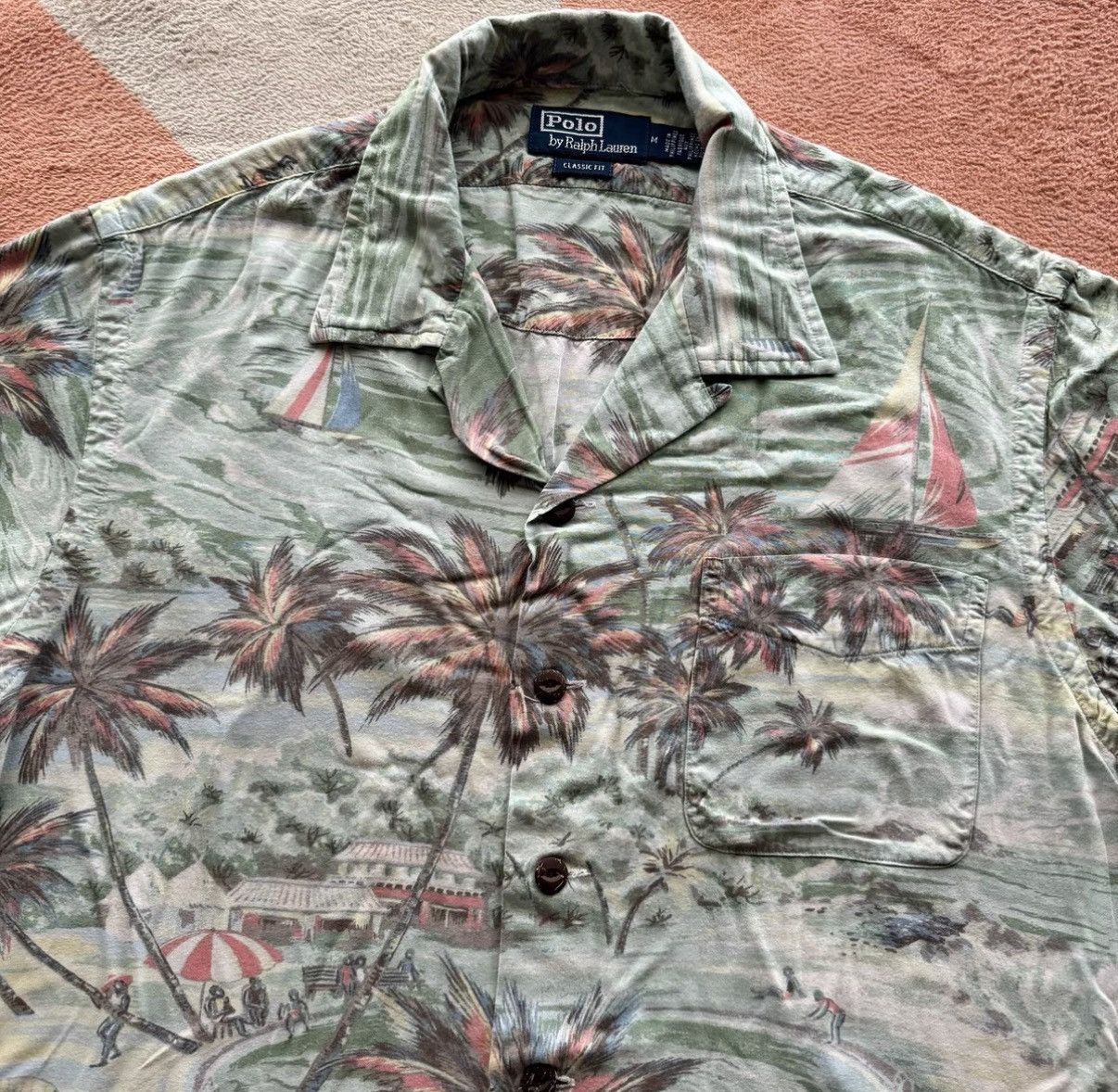 Polo Ralph Lauren Ralph Lauren Polo Hawaiian Short Sleeve Shirt K22 Size US M / EU 48-50 / 2 - 3 Thumbnail