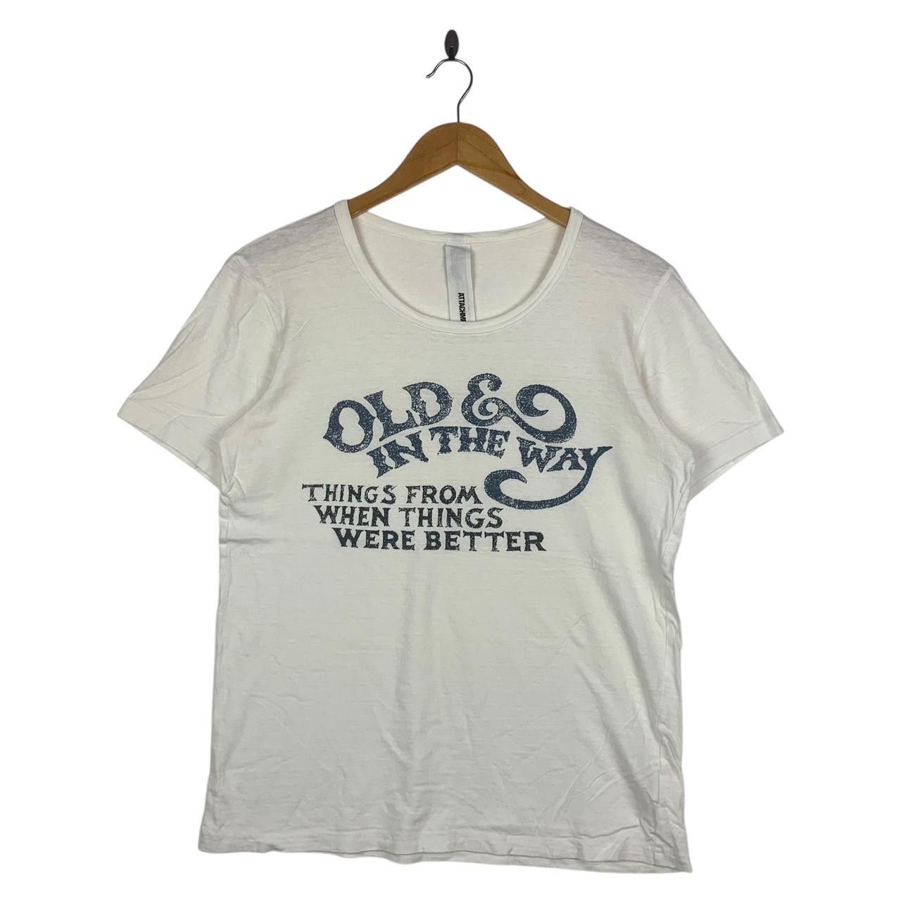 ATTACHMENT KAZUYUKI KUMAGAI Old & In The Way Tee Shirt