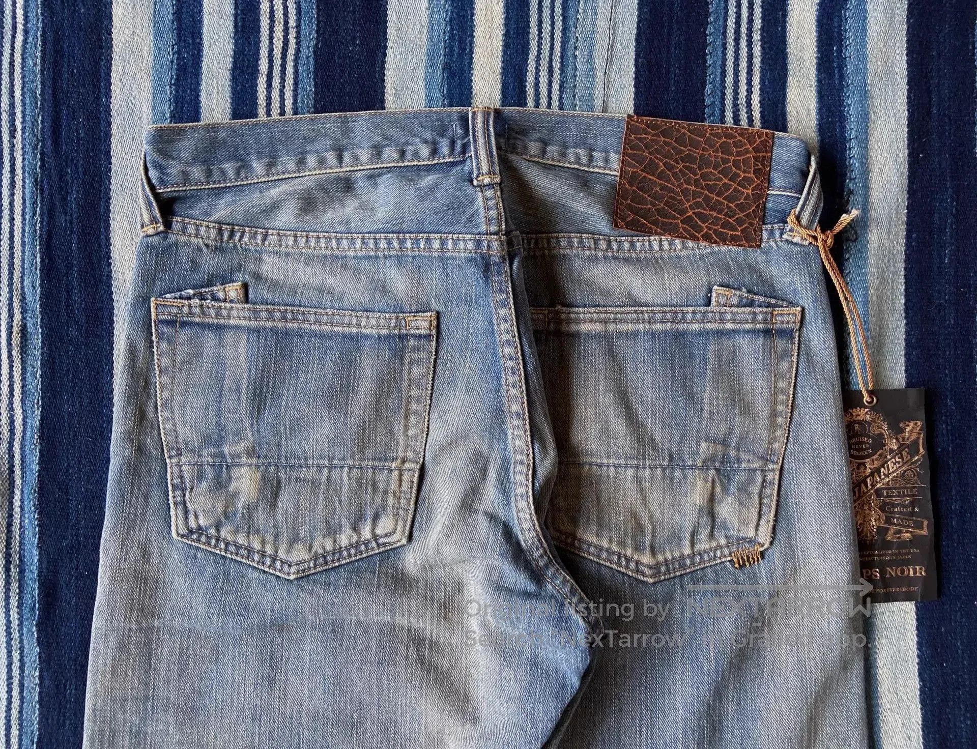 Prps Blue Distressed Denim Jeans. Size US 30 / EU 46 - 7 Thumbnail