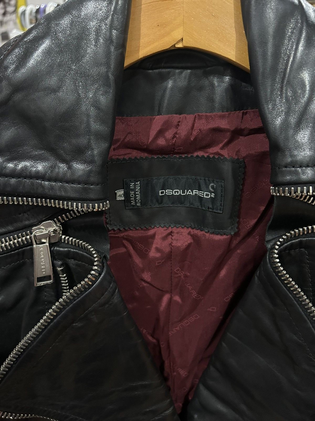 Dsquared2 Fw13 Dsquared2 calf leather zipper jacket Size L / US 10 / IT 46 - 2 Thumbnail