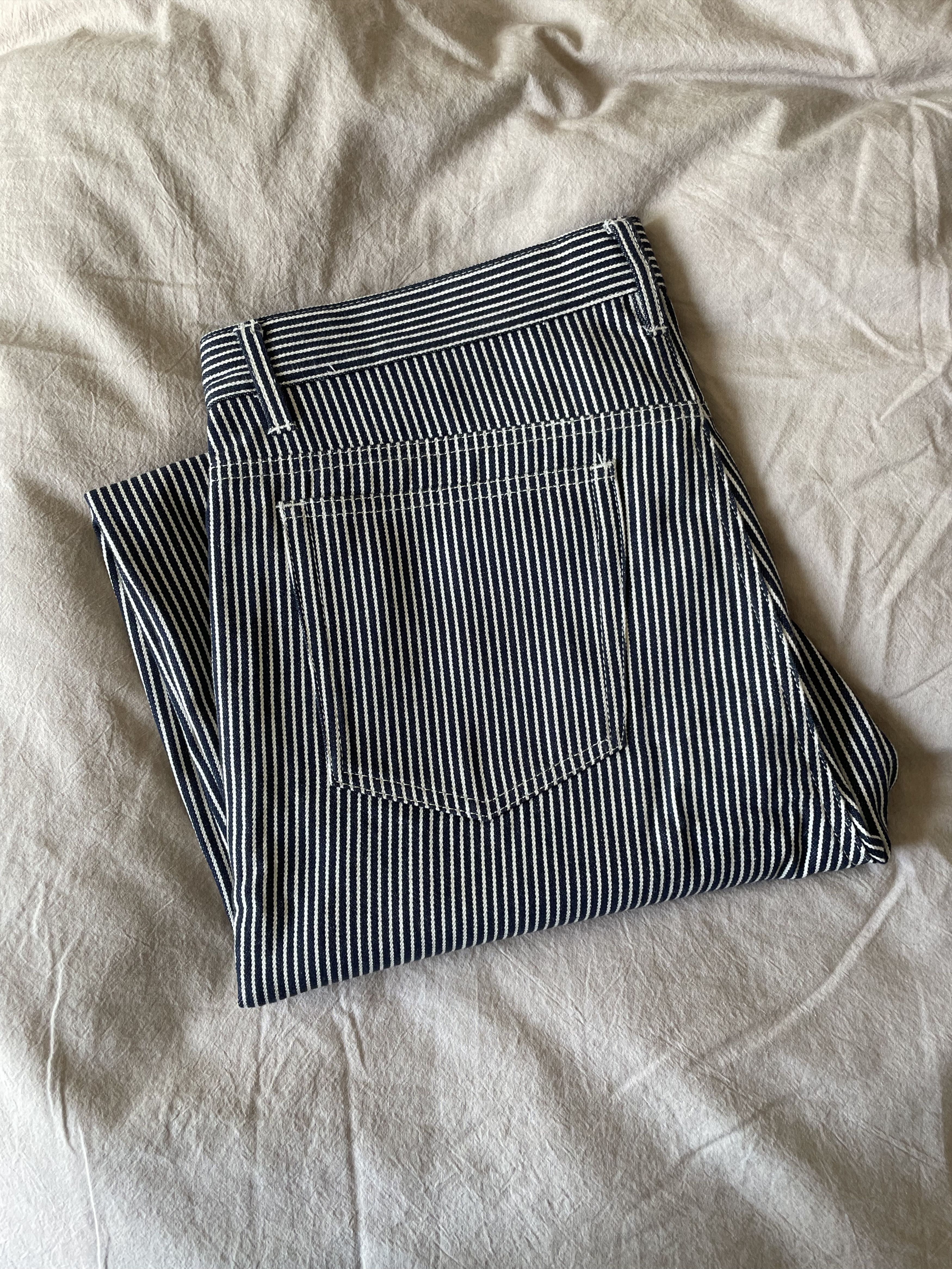 A.P.C. APC Hickory Stripe Martin Pants Size US 31 - 3 Thumbnail