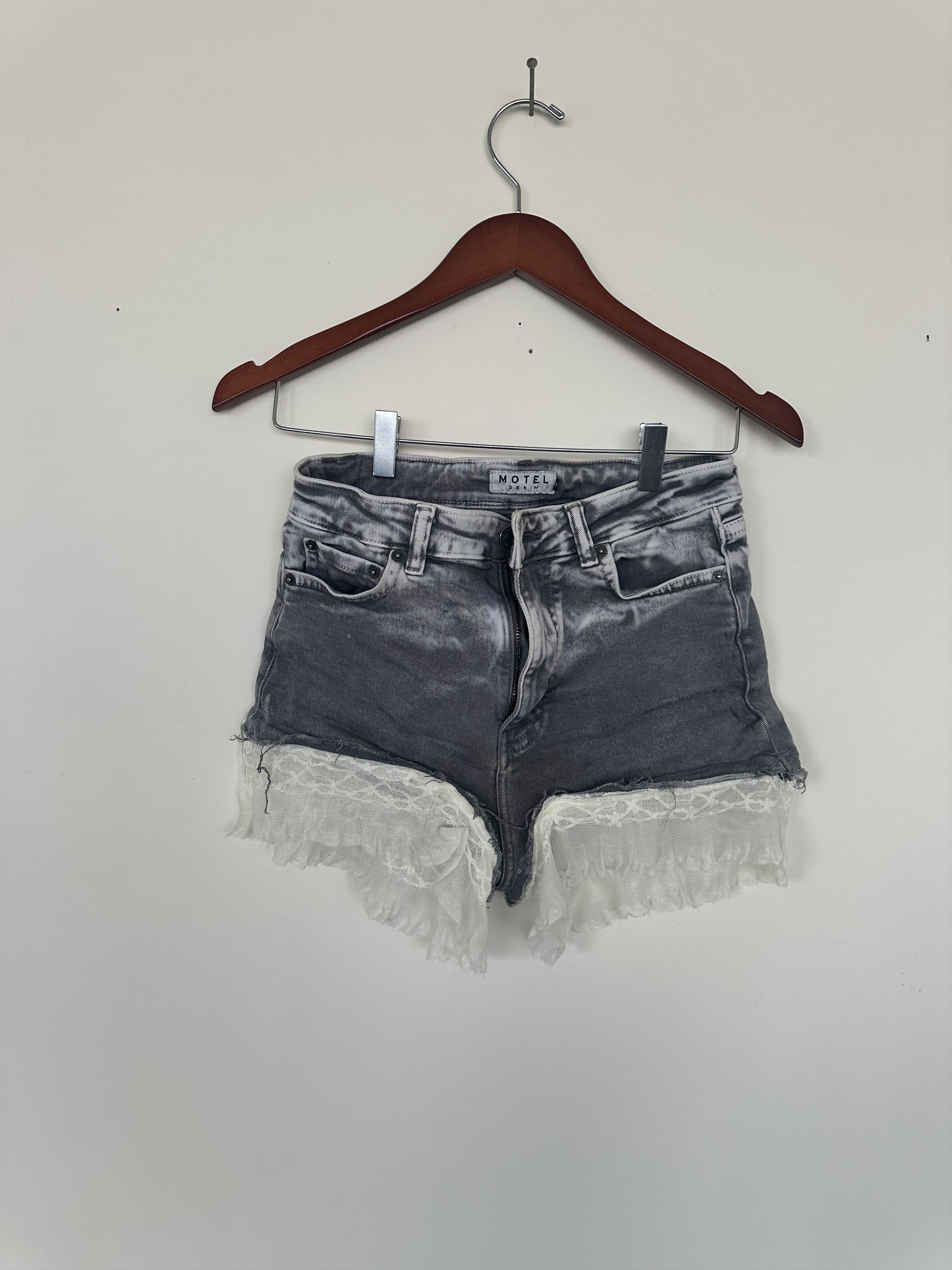 Other Denim Lacy shorts Size 31" - 1 Thumbnail
