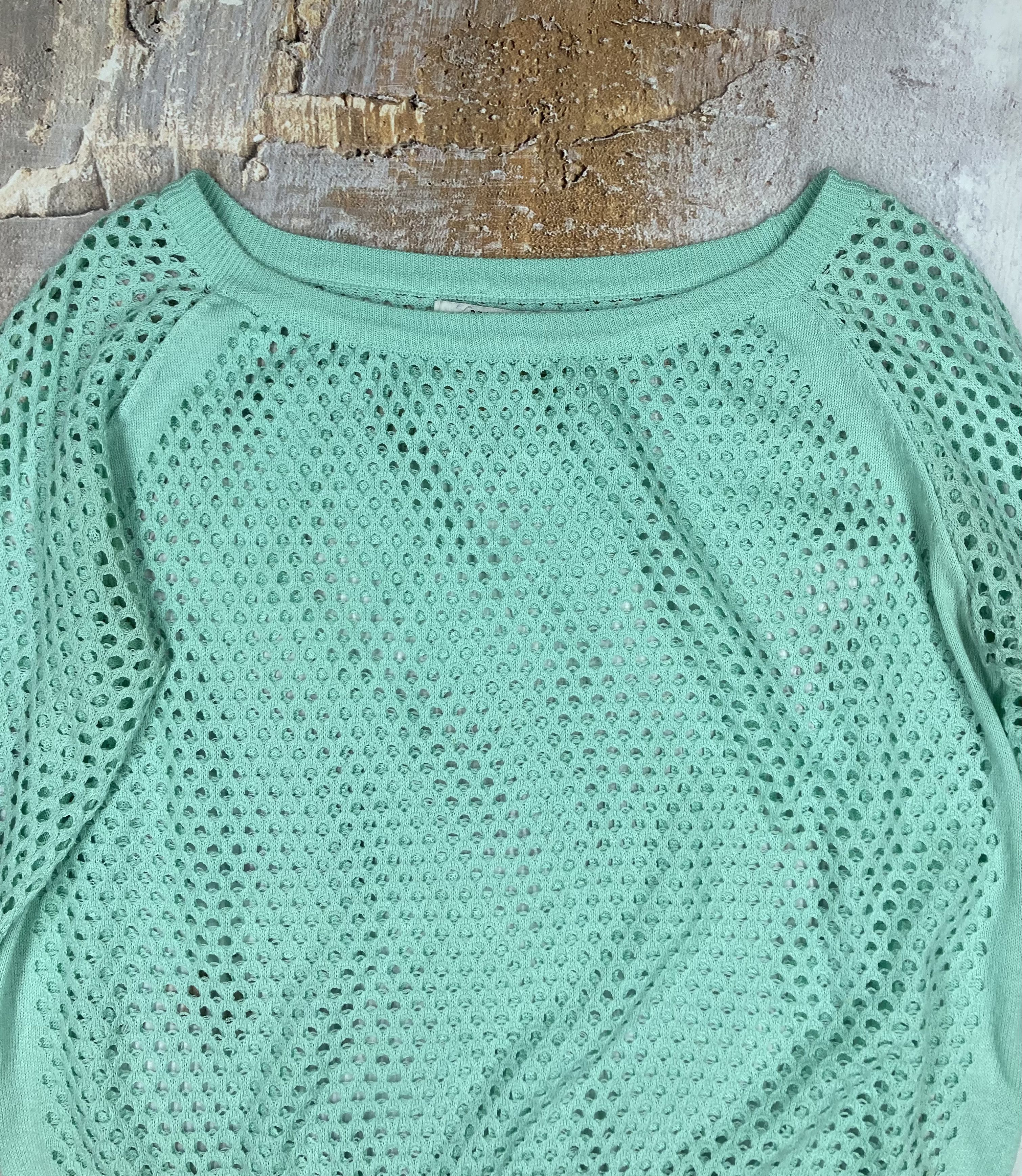 Vintage Vintage Mesh Sweater Women’s Size M Size M / US 6-8 / IT 42-44 - 3 Thumbnail