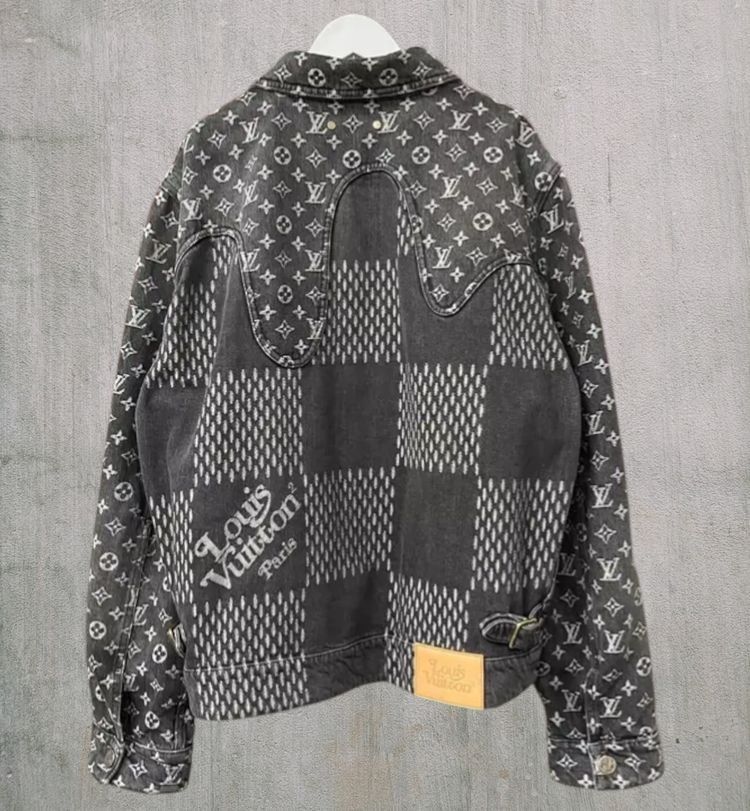 Louis Vuitton × Nigo Monogram Denim Jacket Size US L / EU 52-54 / 3 - 3 Thumbnail
