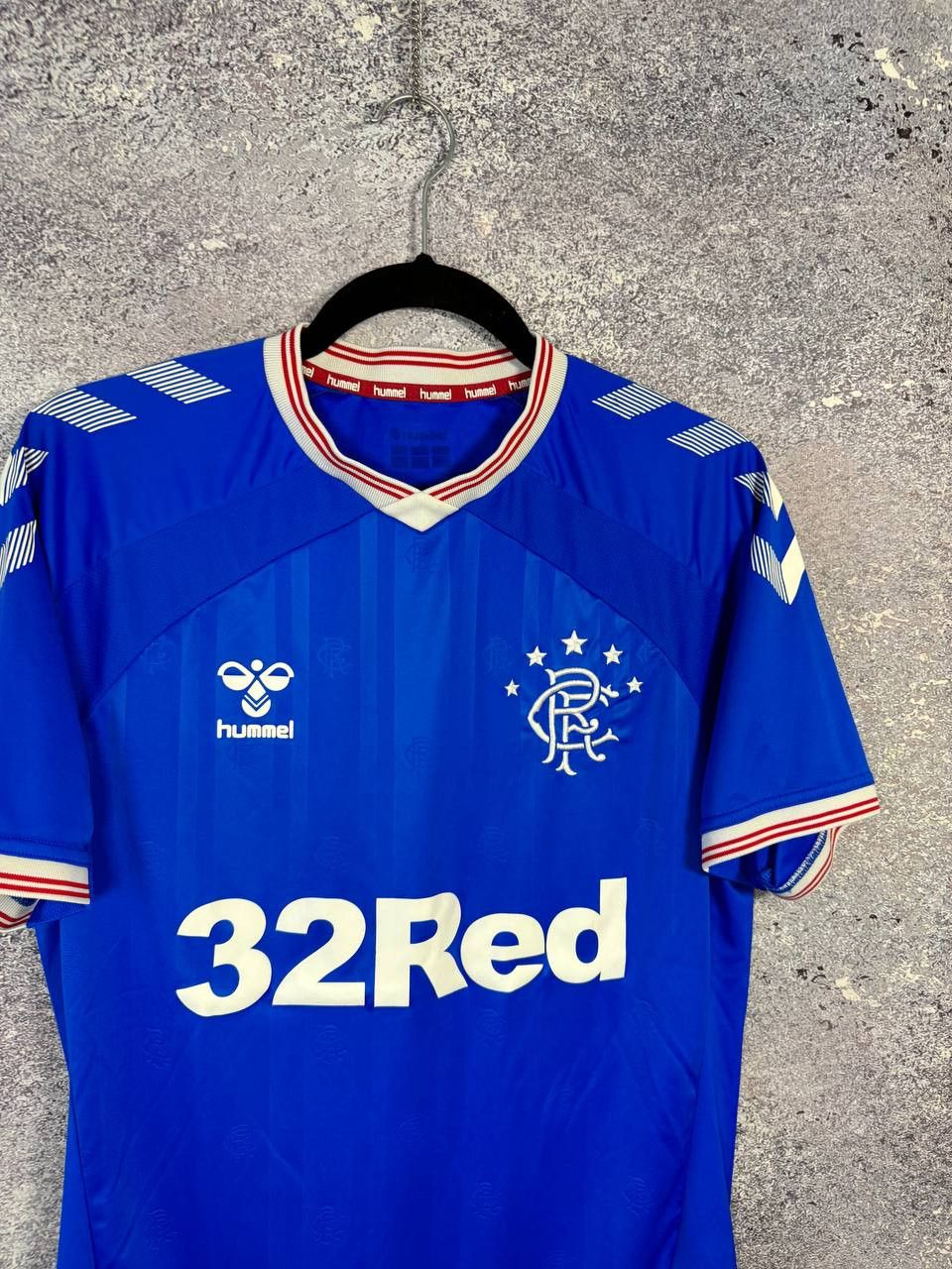 Hummel Vintage Rangers 2019/20 Hummel Soccer Jersey Size US M / EU 48-50 / 2 - 2 Thumbnail