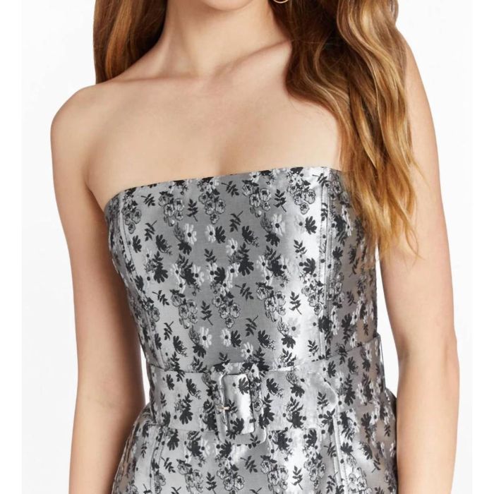 Silver Amanda Uprichard Mini Dress main image 1