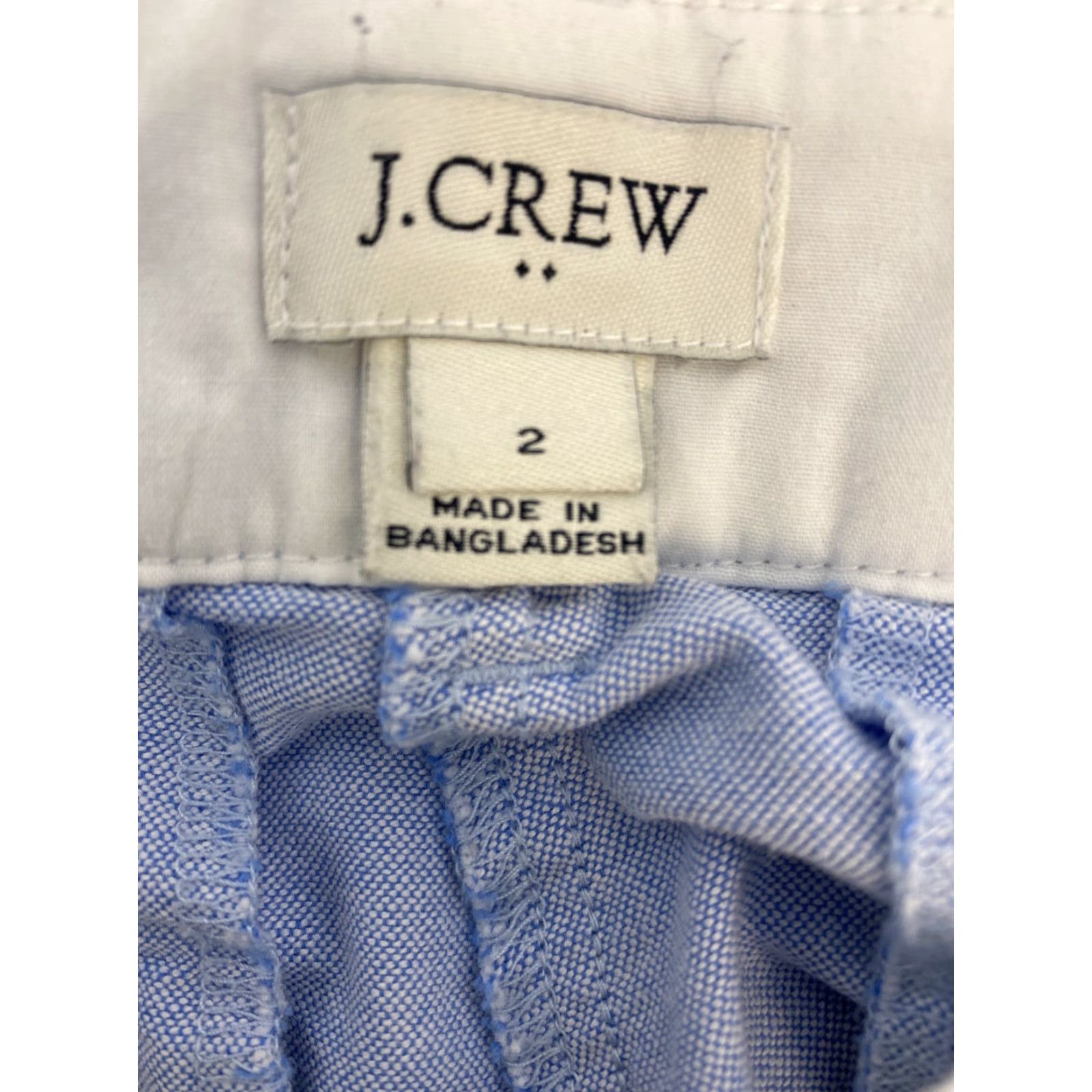 J.Crew J.Crew Chino City Shorts Women’s Size 2 Blue Flat Front Size 26" / US 2 / IT 38 - 7 Thumbnail
