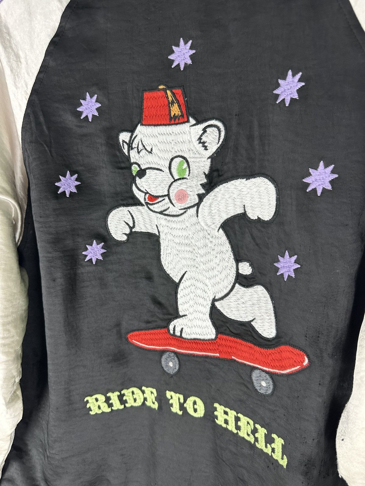 Japanese Brand Rodeo Crowns Embroidery Sukajan Japanese Jacket Size US M / EU 48-50 / 2 - 7 Thumbnail