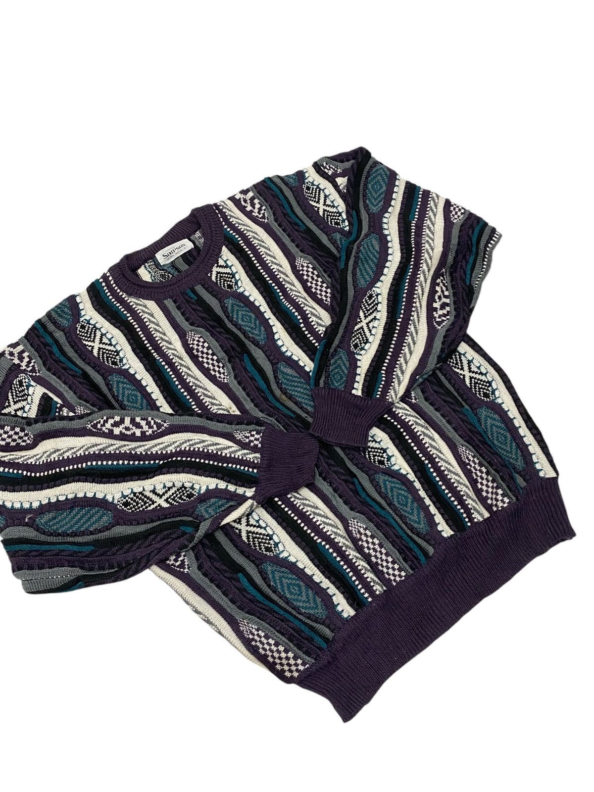Coogi × Japanese Brand Simpson Knitwear Similar like Coogi Size US L / EU 52-54 / 3 - 2 Thumbnail