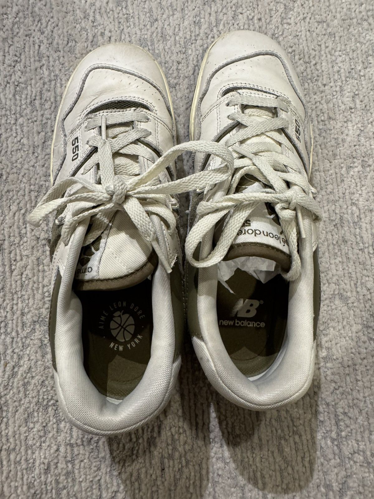 Aime Leon Dore × New Balance Aimé Leon Dore New Balance 550 Size US 8 / EU 41 - 5 Thumbnail