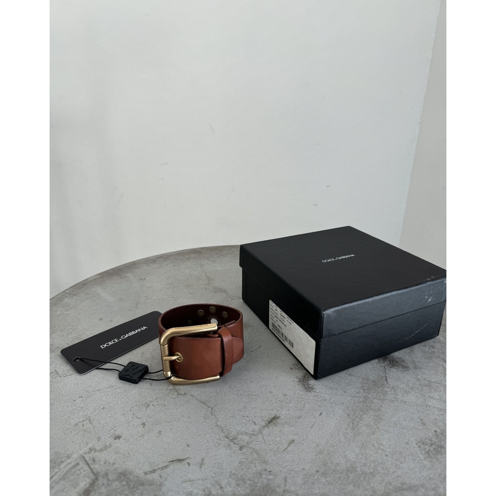 Dolce & Gabbana Leather Studded Bracelet | Grailed