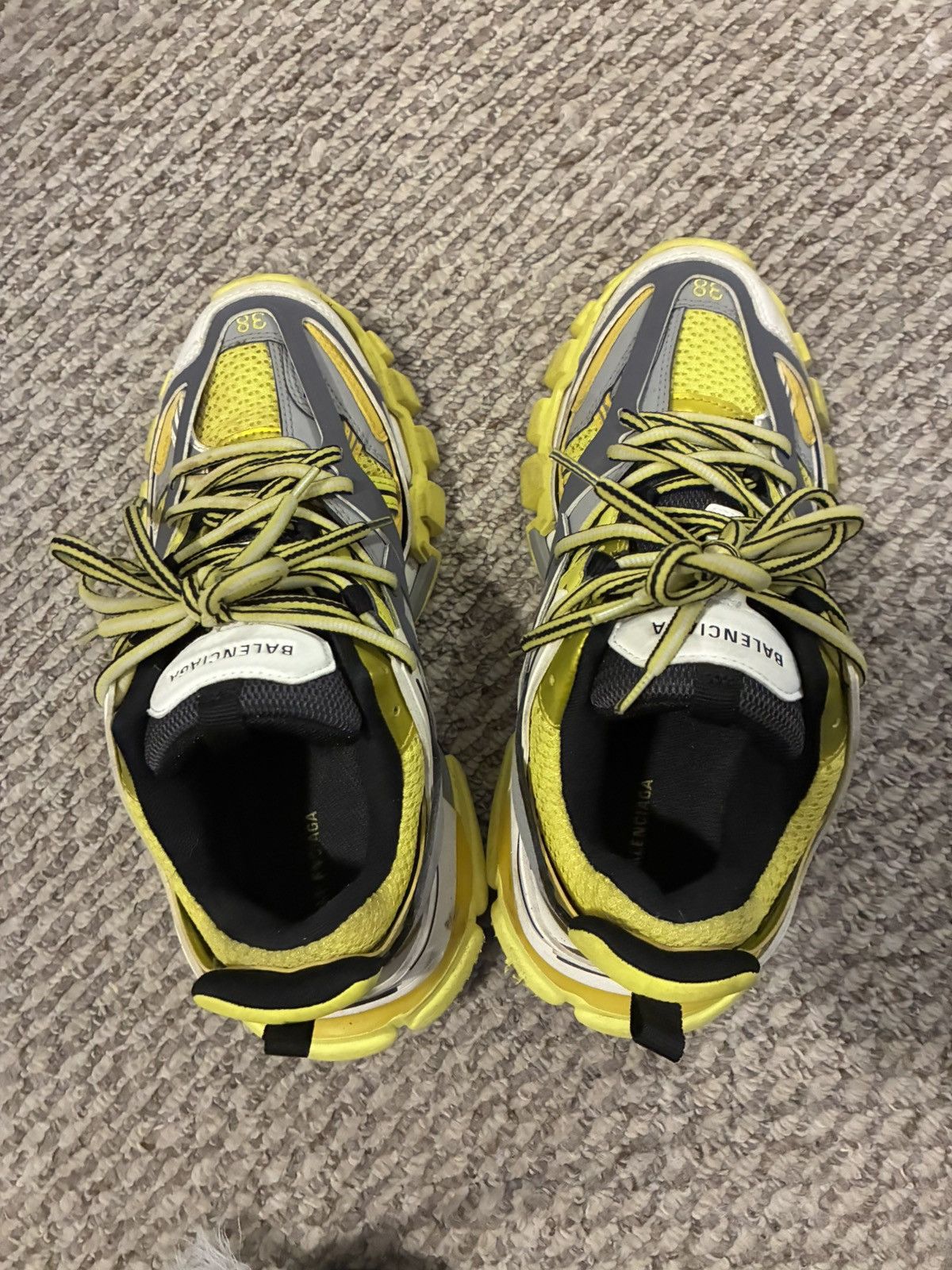 Balenciaga Yellow Track Balenciagas Size US 5.5 / EU 38 - 6 Thumbnail