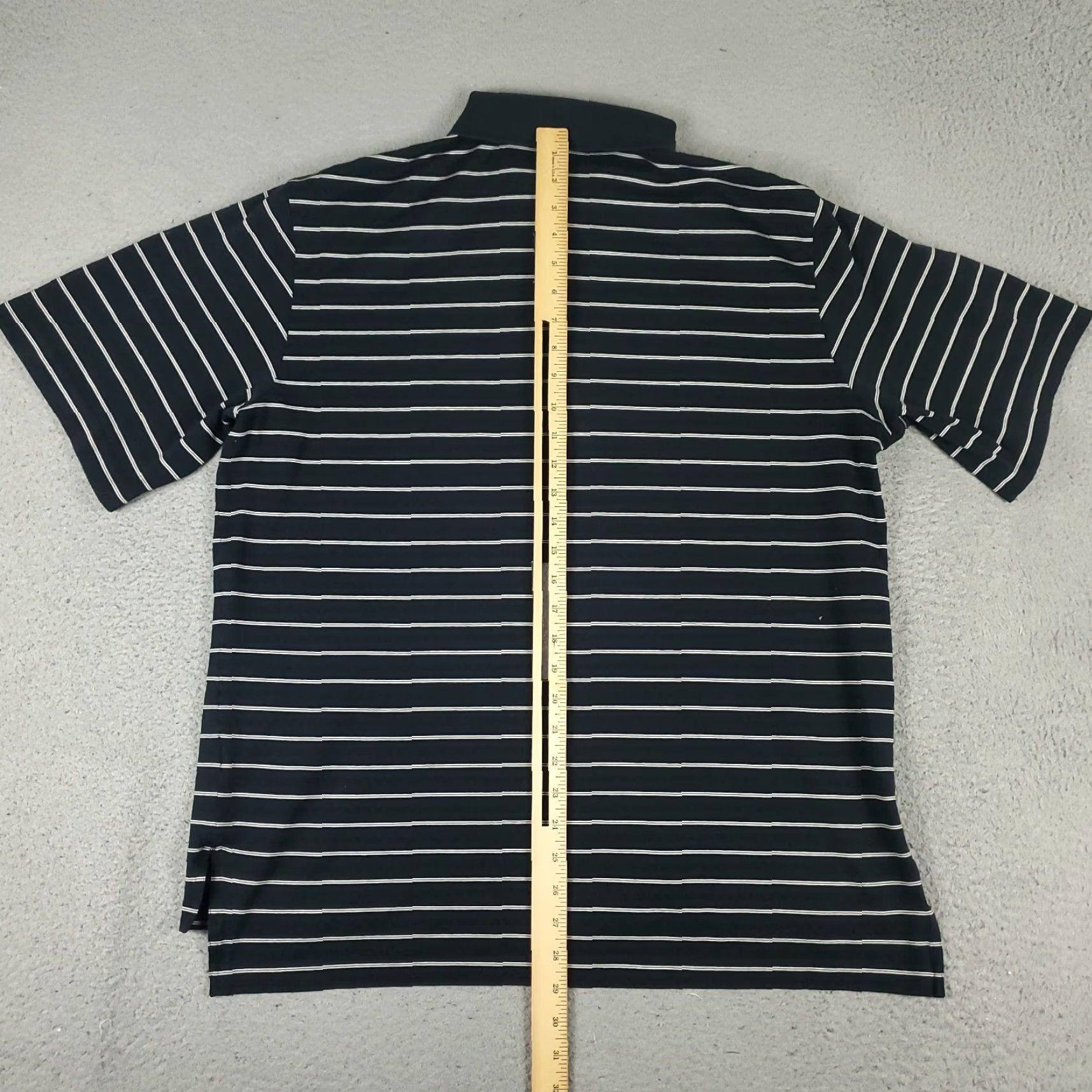 Ralph Lauren Ralph Lauren Shirt Adult Large Black Striped Polo Classic Mens Size US L / EU 52-54 / 3 - 3 Thumbnail