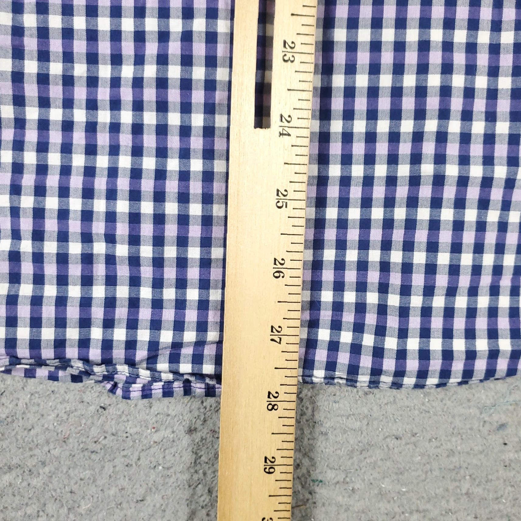 Tommy Hilfiger VINTAGE? No—Tommy Hilfiger Shirt Mens Large Blue Purple Check Casual Button Up Long Sleeve Size US L / EU 52-54 / 3 - 4 Thumbnail