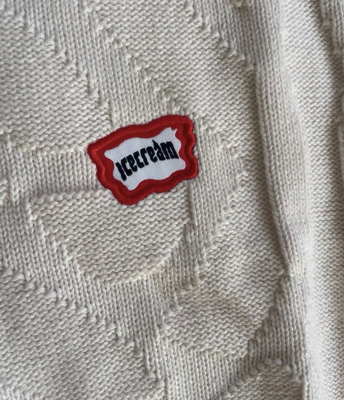 Billionaire Boys Club BBC ICECREAM Wool Cable-Knit Sweater Size US L / EU 52-54 / 3 - 3 Thumbnail