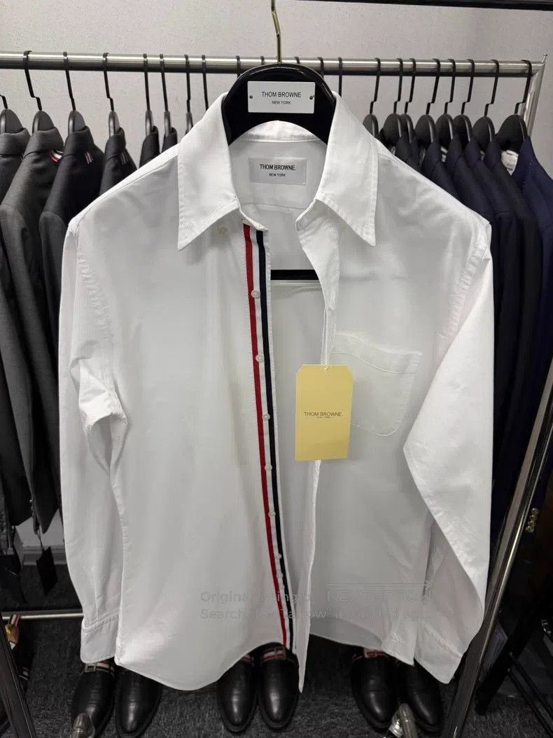 Thom Browne Thom Browne Grey Sweater Size US L / EU 52-54 / 3 - 1 Thumbnail