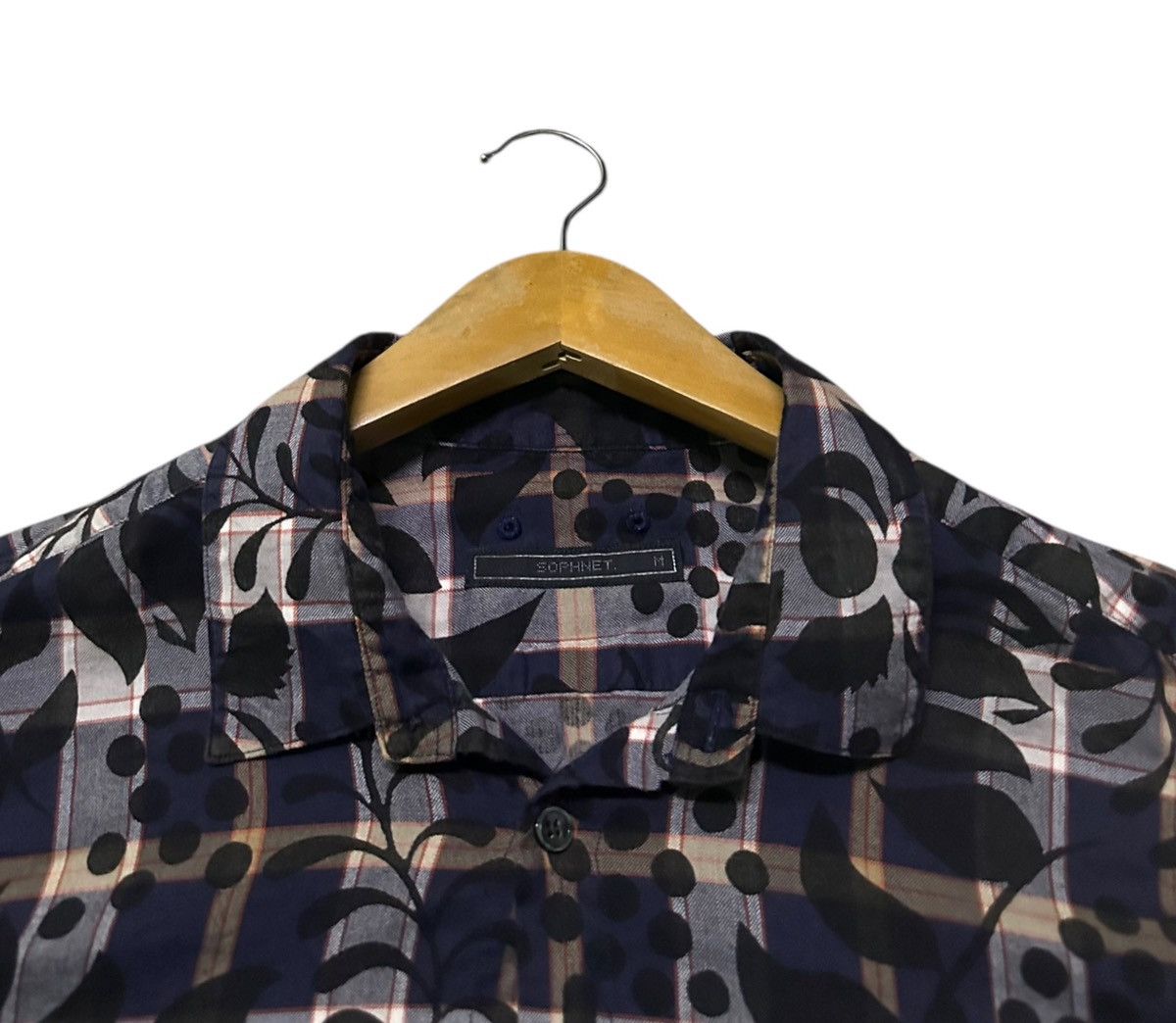 Sophnet. SOPHNET. long-sleeve cotton shirt in a multi-color check Size US M / EU 48-50 / 2 - 2 Thumbnail