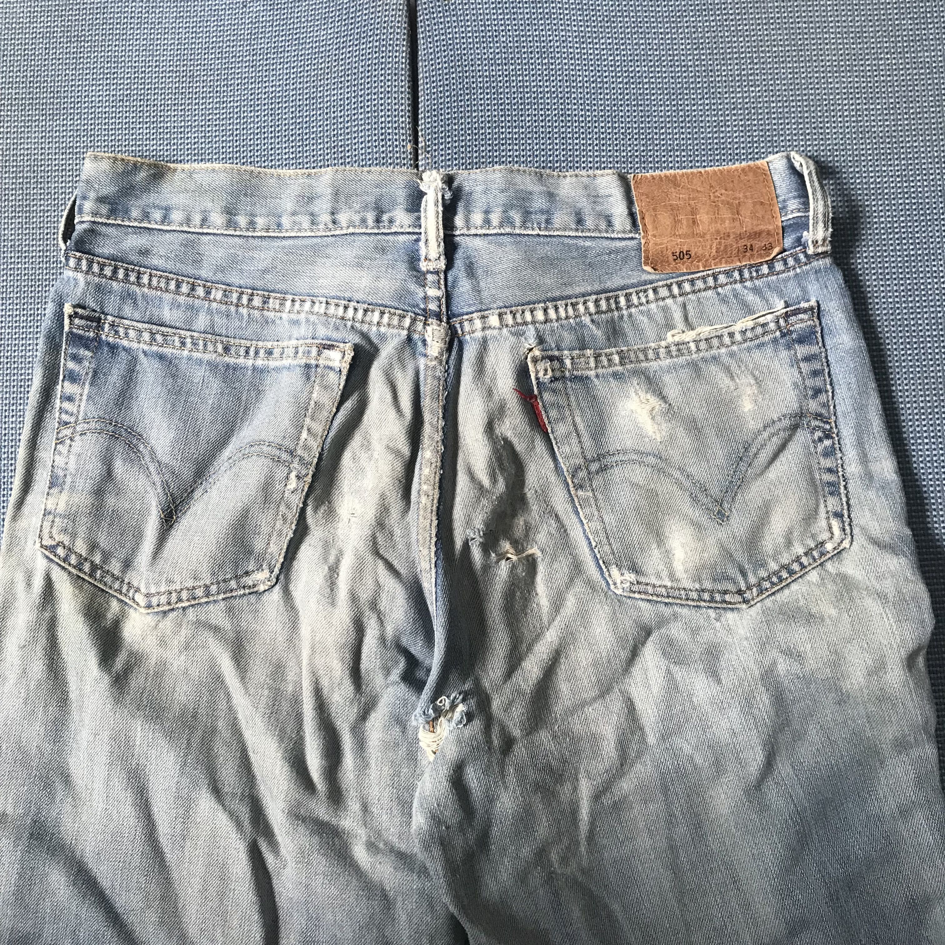 Levi's Vintage Levis Jeans Blue wash denim levis denim jeans pants Size US 34 / EU 50 - 2 Thumbnail