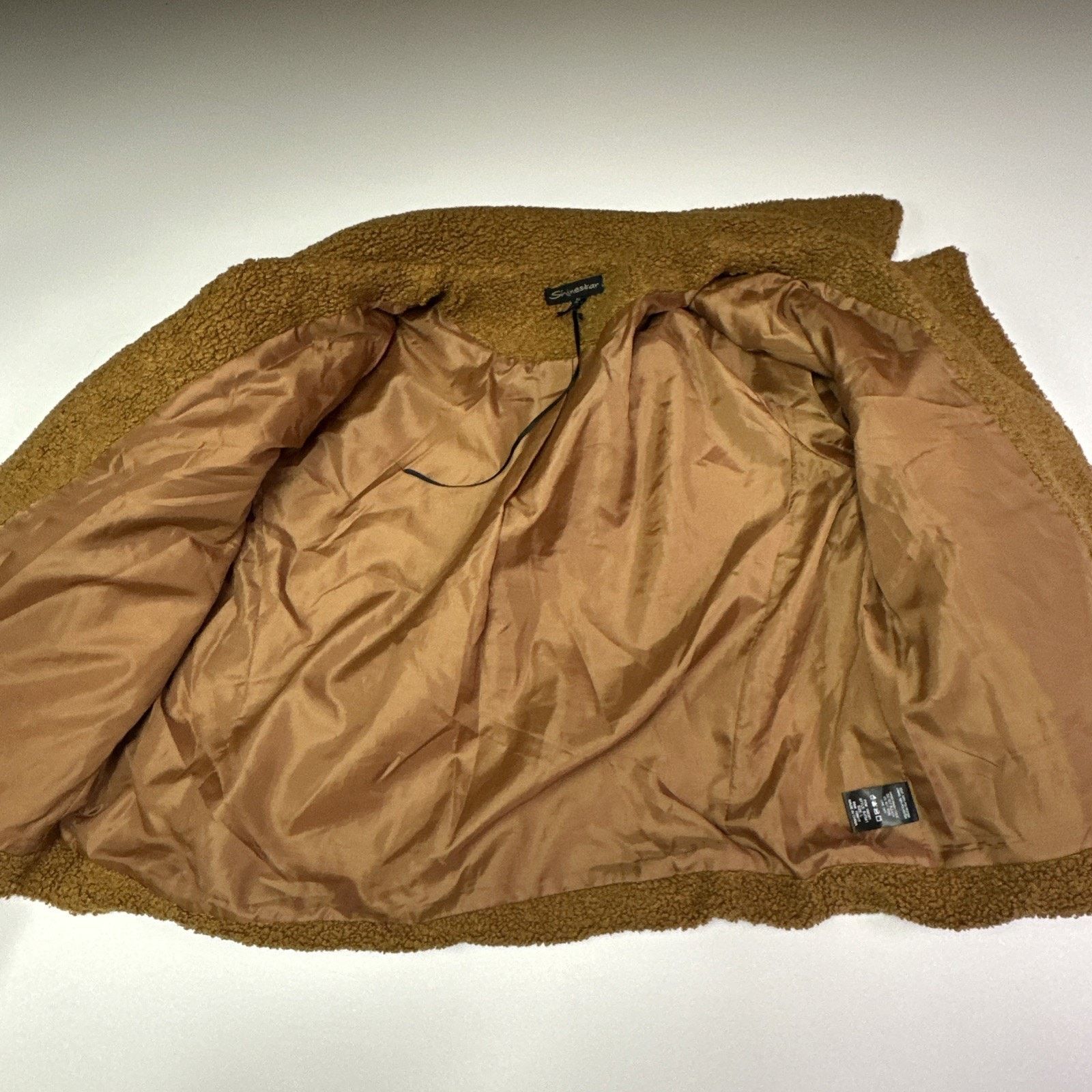 Other Shinestar Brown Women's Crop Jacket Size Large Size L / US 10 / IT 46 - 4 Thumbnail