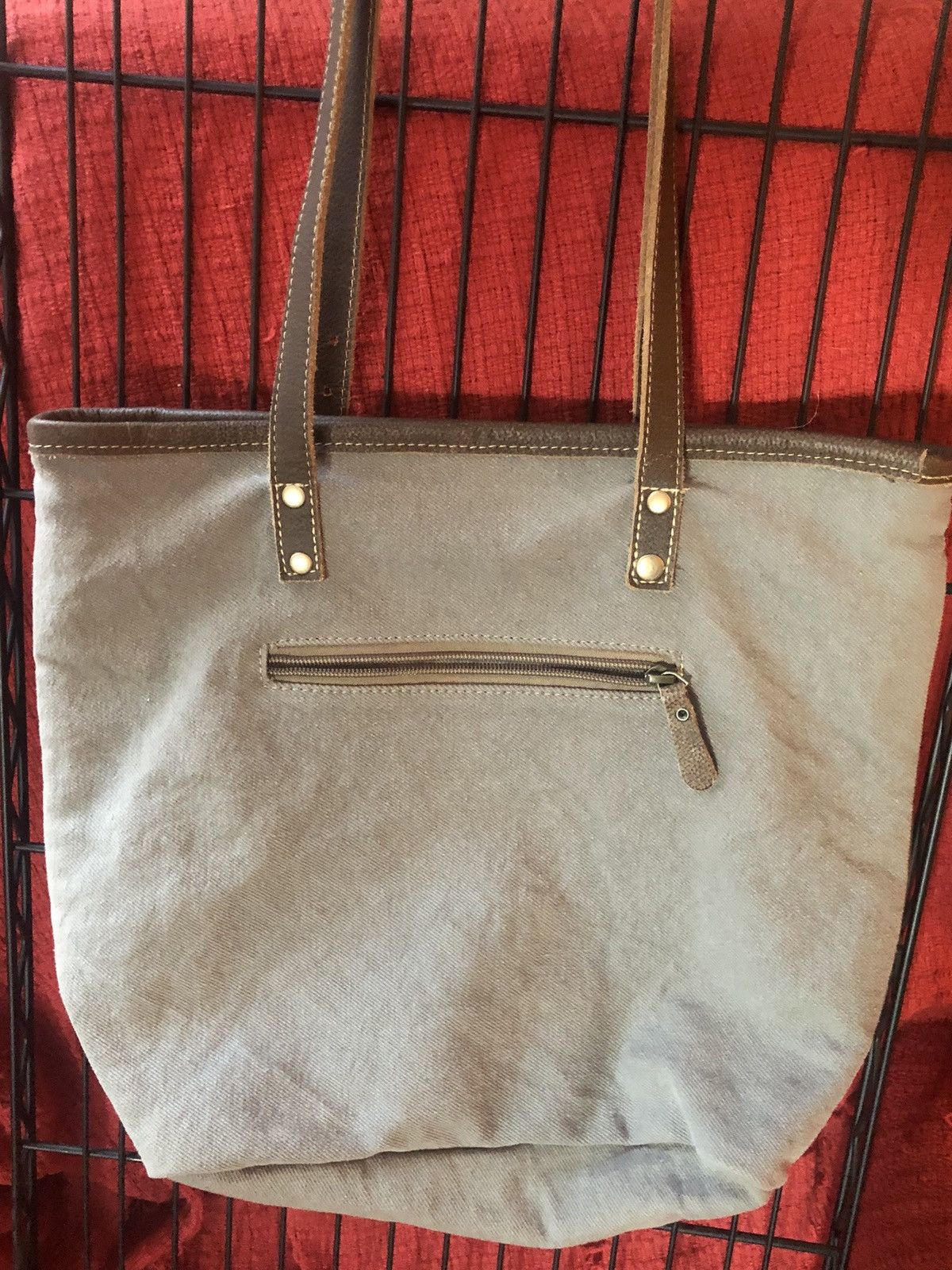 Other Myra Bag Rhombus Pattern Weekender Upcycled Tote Size ONE SIZE - 2 Thumbnail