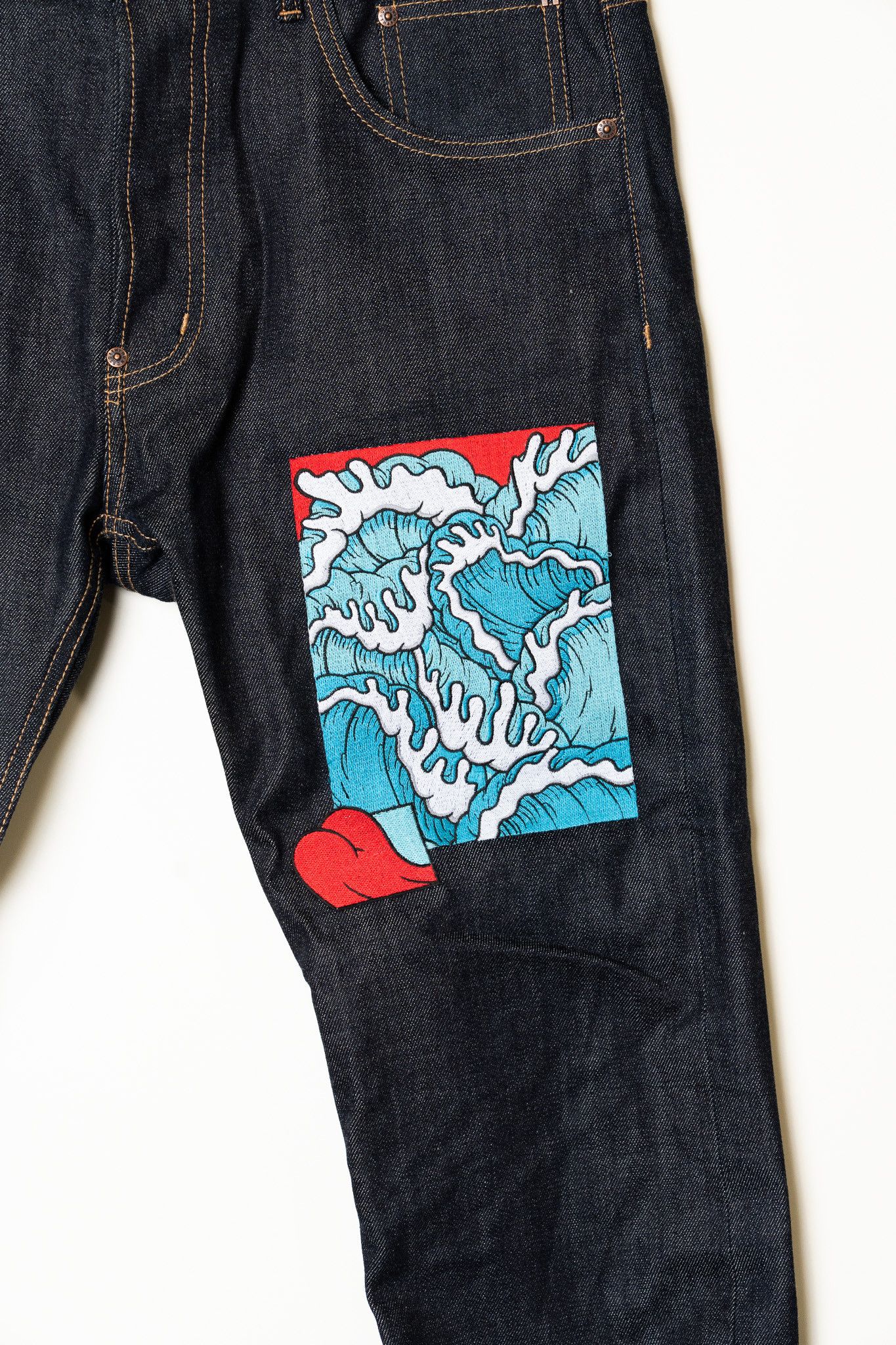 The Hundreds THE HUNDREDS X AARON KAI DENIM Size US 34 / EU 50 - 2 Thumbnail
