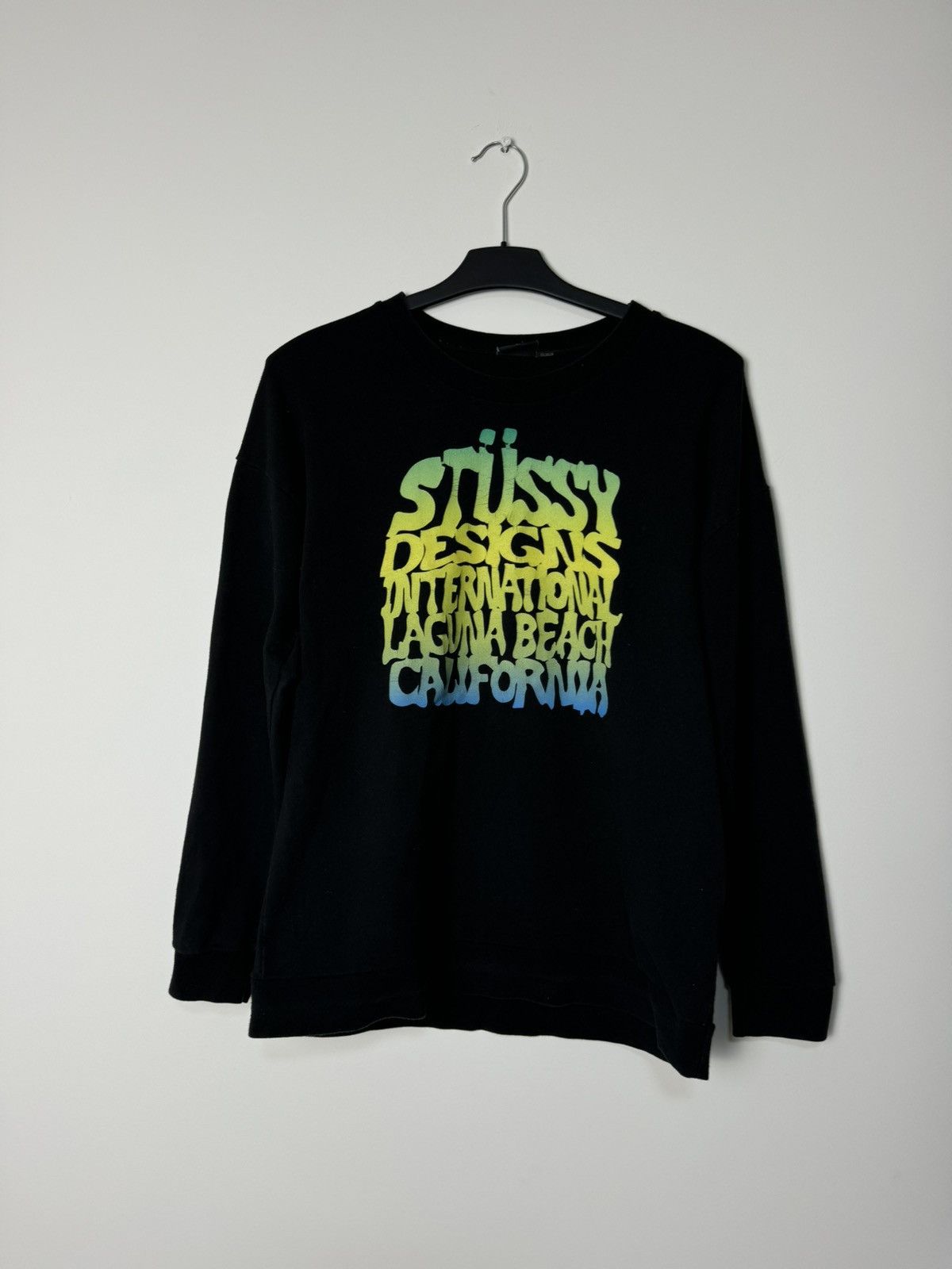 Stussy Stussy long sleeve big logo skate streetwear style USA MADEN Size US XS / EU 42 / 0 - 2 Thumbnail