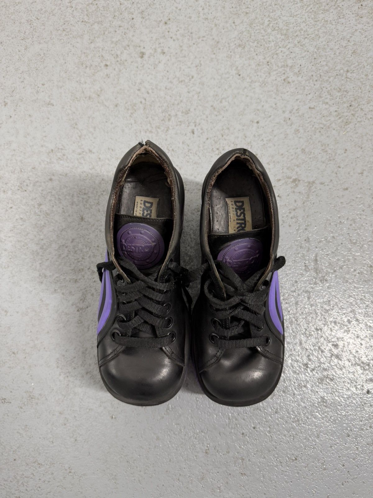 Other Destroy 90s Punk Rave Ankle Platform Boots Size US 7.5 / IT 37.5 - 3 Thumbnail