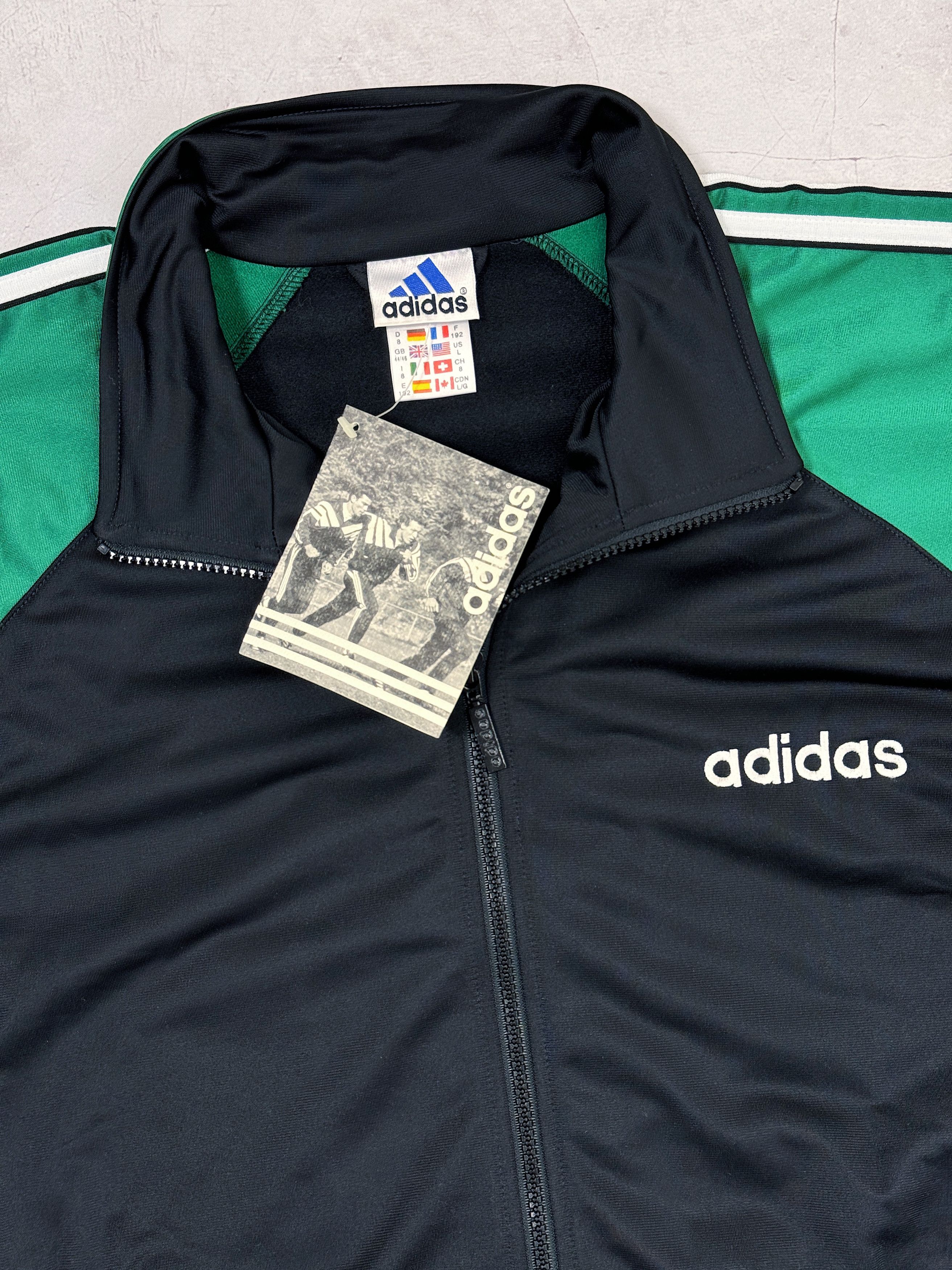 Adidas × Vintage Vintage Adidas Track Suit Jacket & Pants TAIWAN 90s Size US XL / EU 56 / 4 - 4 Thumbnail